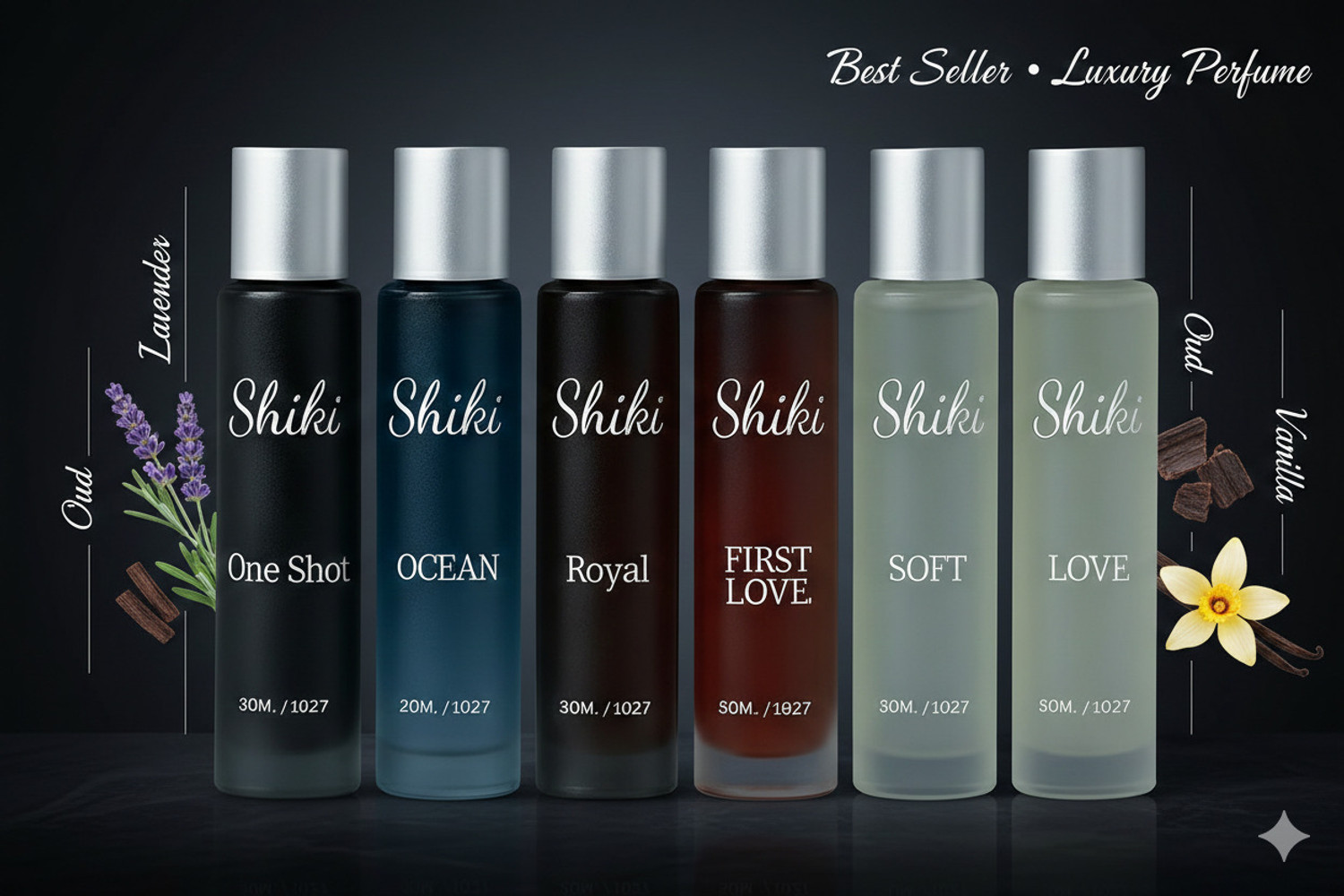 SHIKI Long Lasting Fragrance _ High-End Smooth Premium Notes Perfume _ Eau de Parfum - 60 ml (For Men & Women) - Image 1