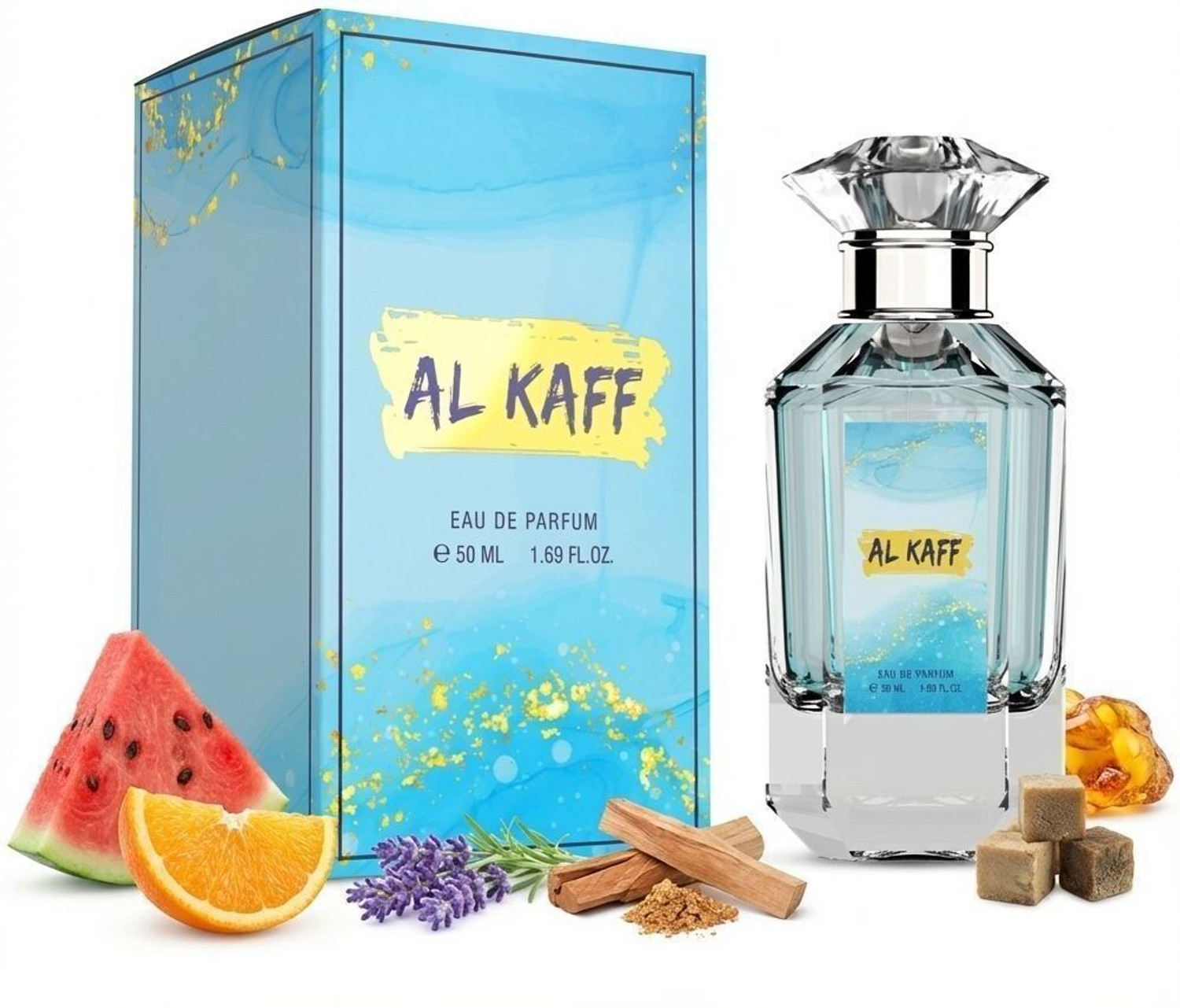 MEENA AL KAFF Unisex Eau De Parfum 50ML, Long Lasting Perfume, Travel Friendly Eau de Parfum - 50 ml (For Men & Women) - Image 1