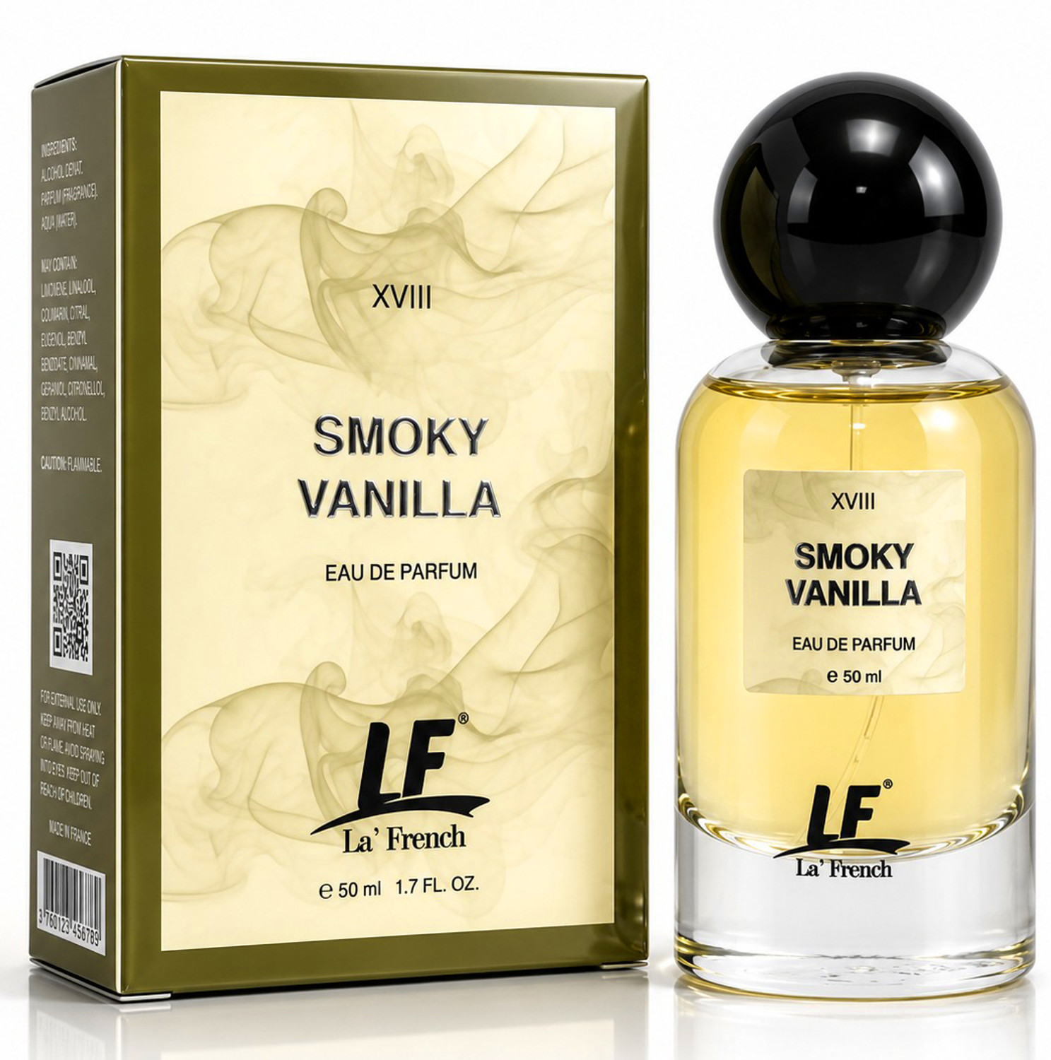 La French Smoky Vanilla Perfume 30ml - Image 1