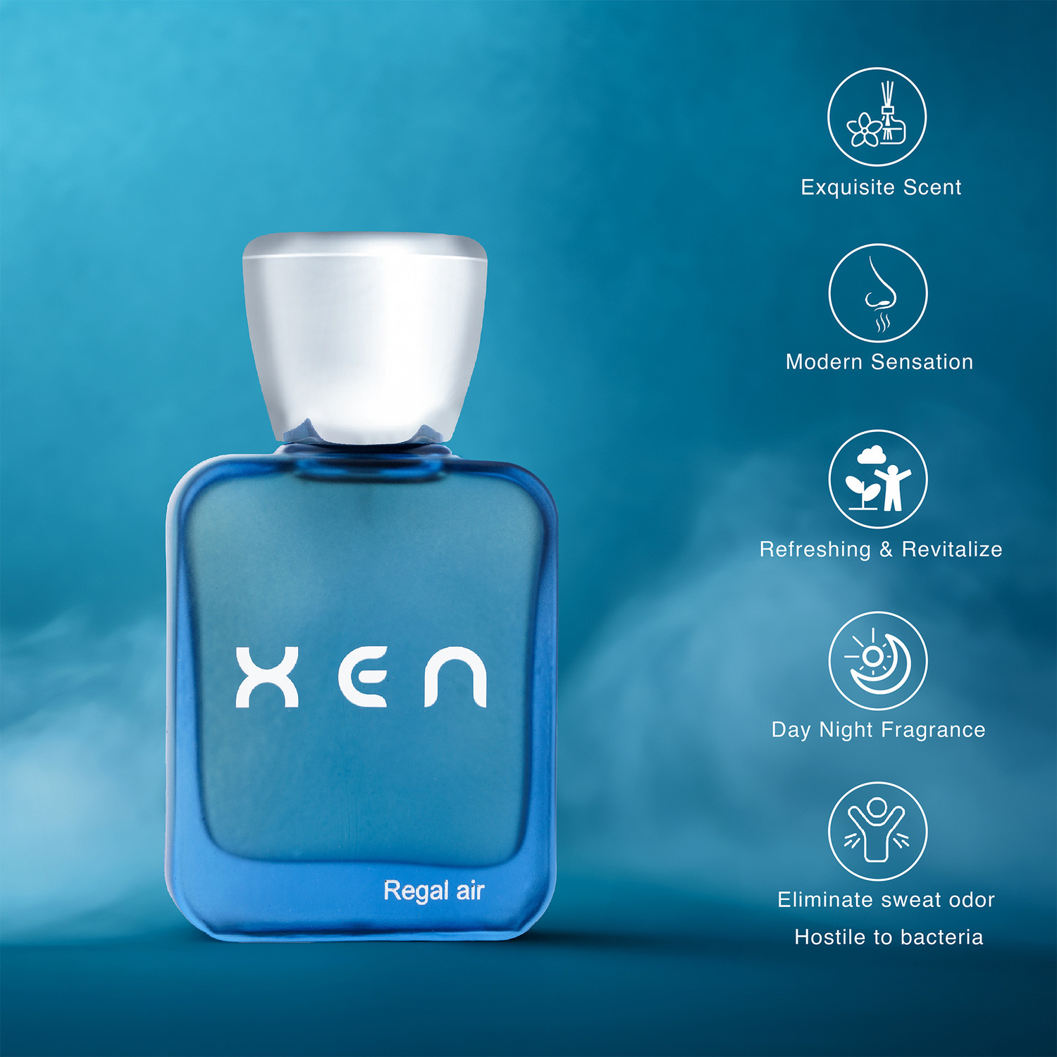 Image of Xen Perfumes Regal Air & Office Rouge Edp Long Lasting perfumes 50ml Each men combo Pack of 2 Eau de Parfum - 100 ml (For Men)