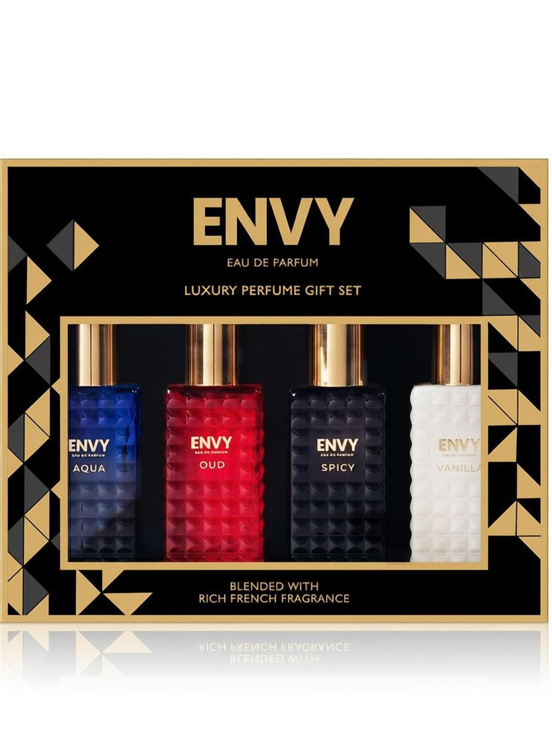 Envy Unisex Perfume Gift Set - 4 × Pack of 4 · 20 ml (80 ml total) - Image 6