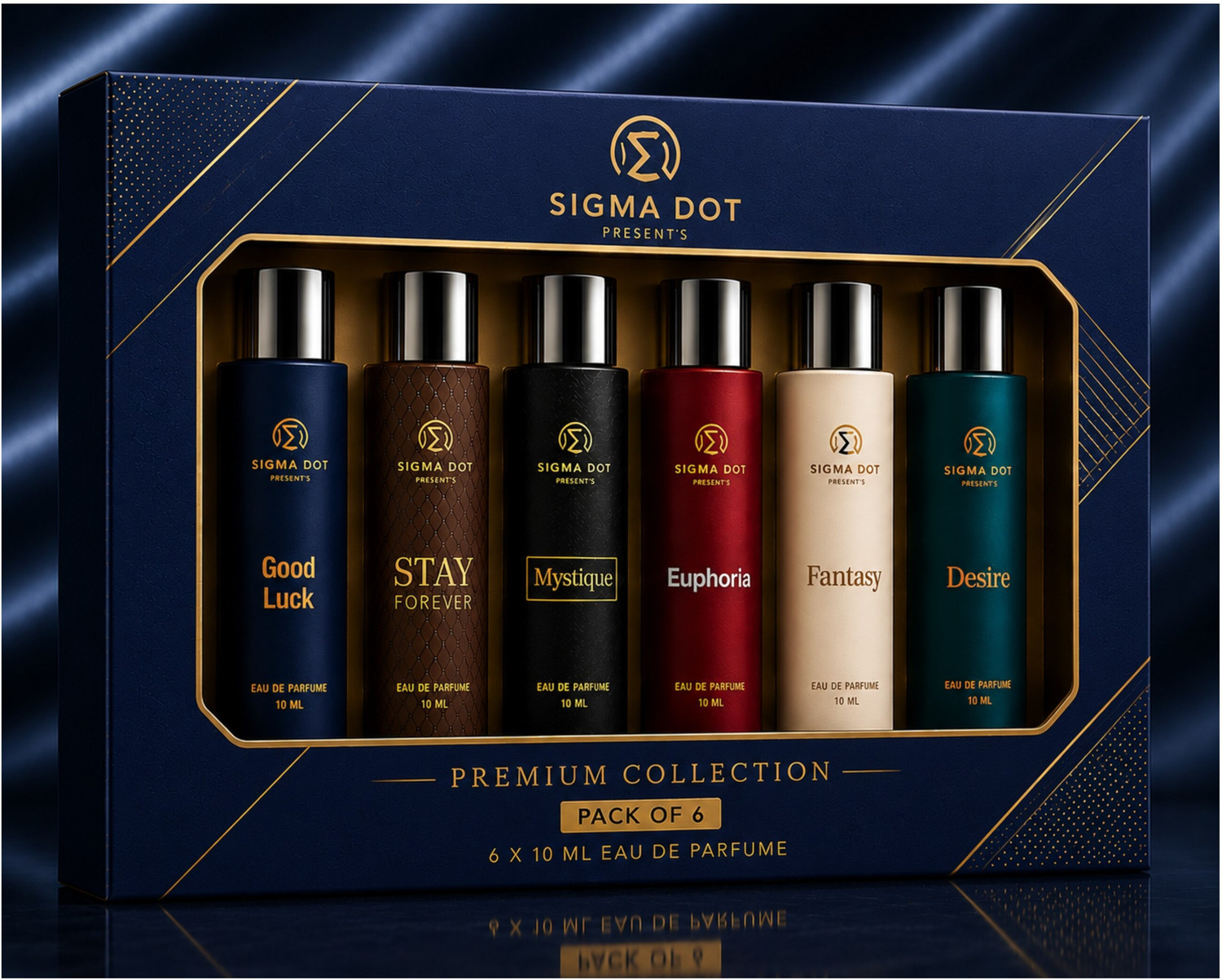 SIGMA DOT Perfume Gift Pack of 6 x Pack of 6 · 10 ml (60 ml total) - Image 2