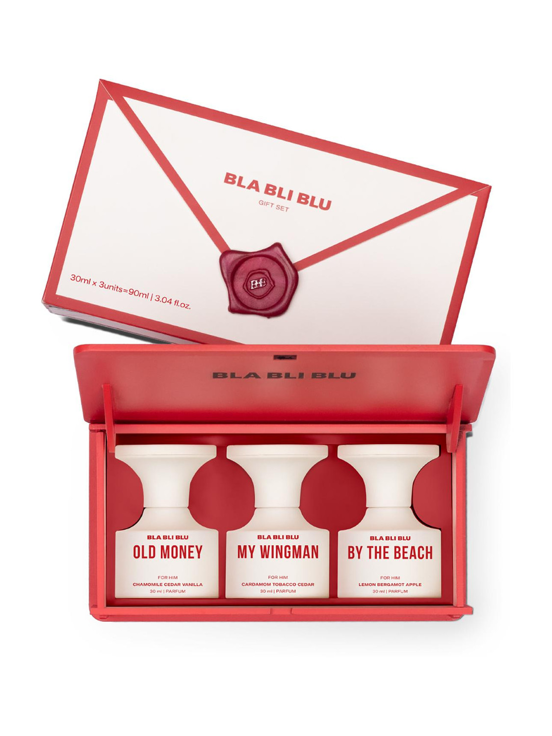 BLA BLI BLU Men Perfume Gift Set Pack of 3 · 30 ml (90 ml total) - Image 1