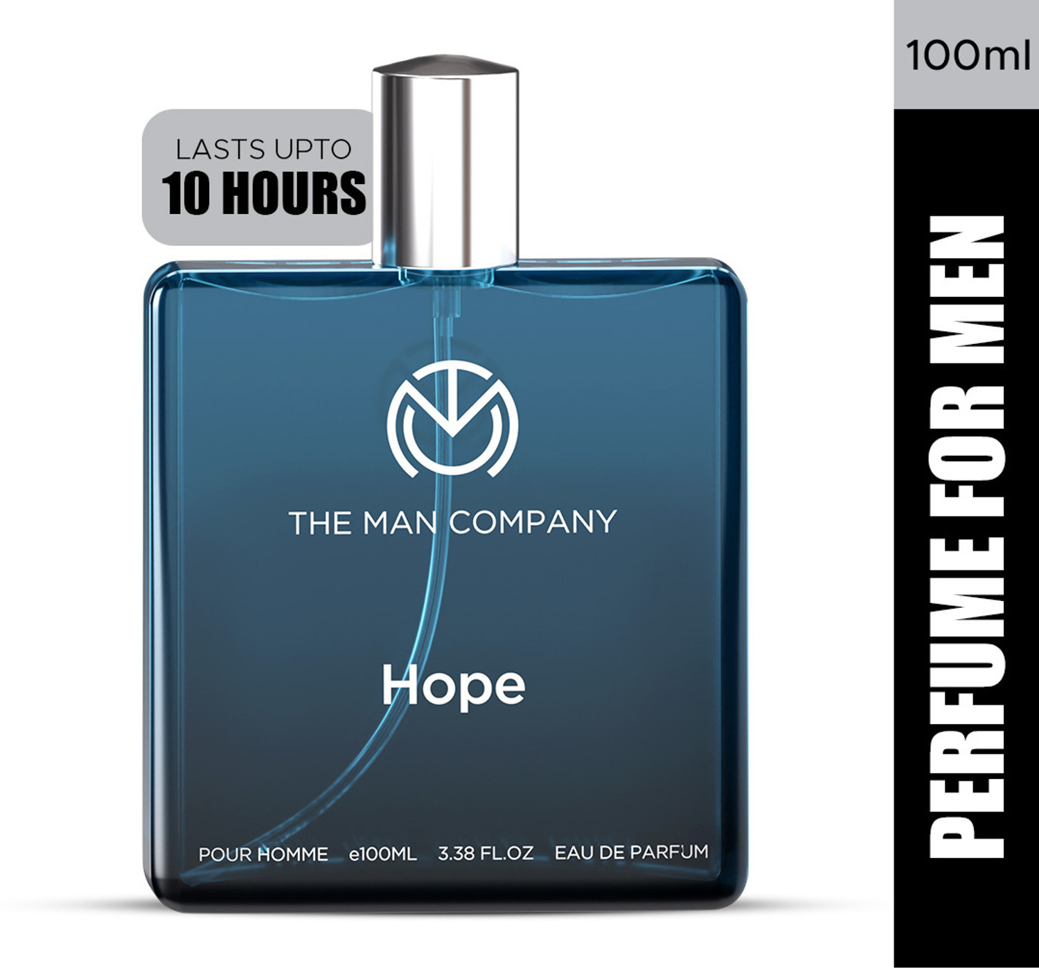 Image of THE MAN COMPANY HOPE EDP Premium Long Lasting Perfume for Men - Pack of 2 (2 x 50ml) Eau de Parfum - 100 ml (For Men)