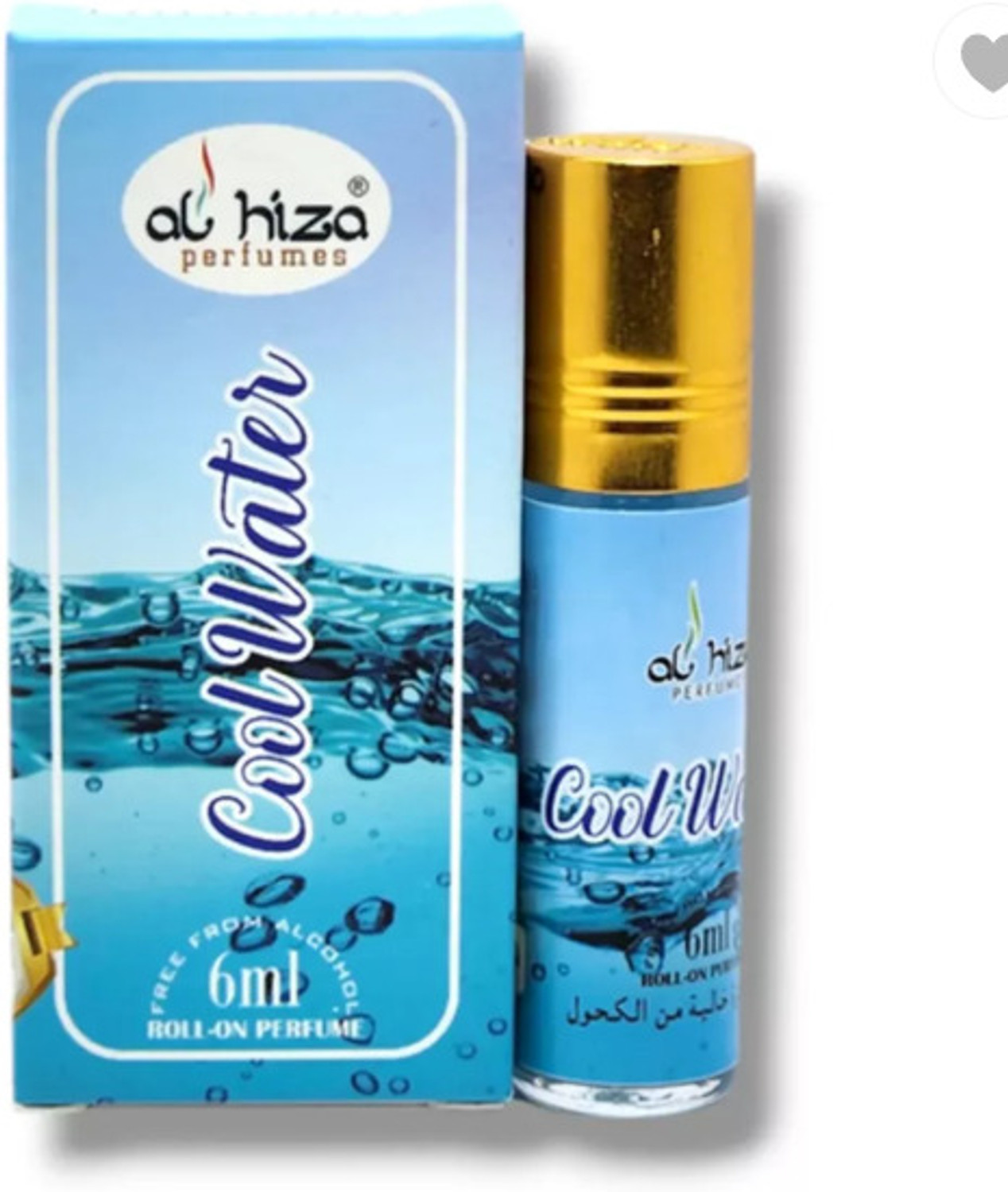 Al Hisa Cool Water Premium Long Lasting Attar - Image 1