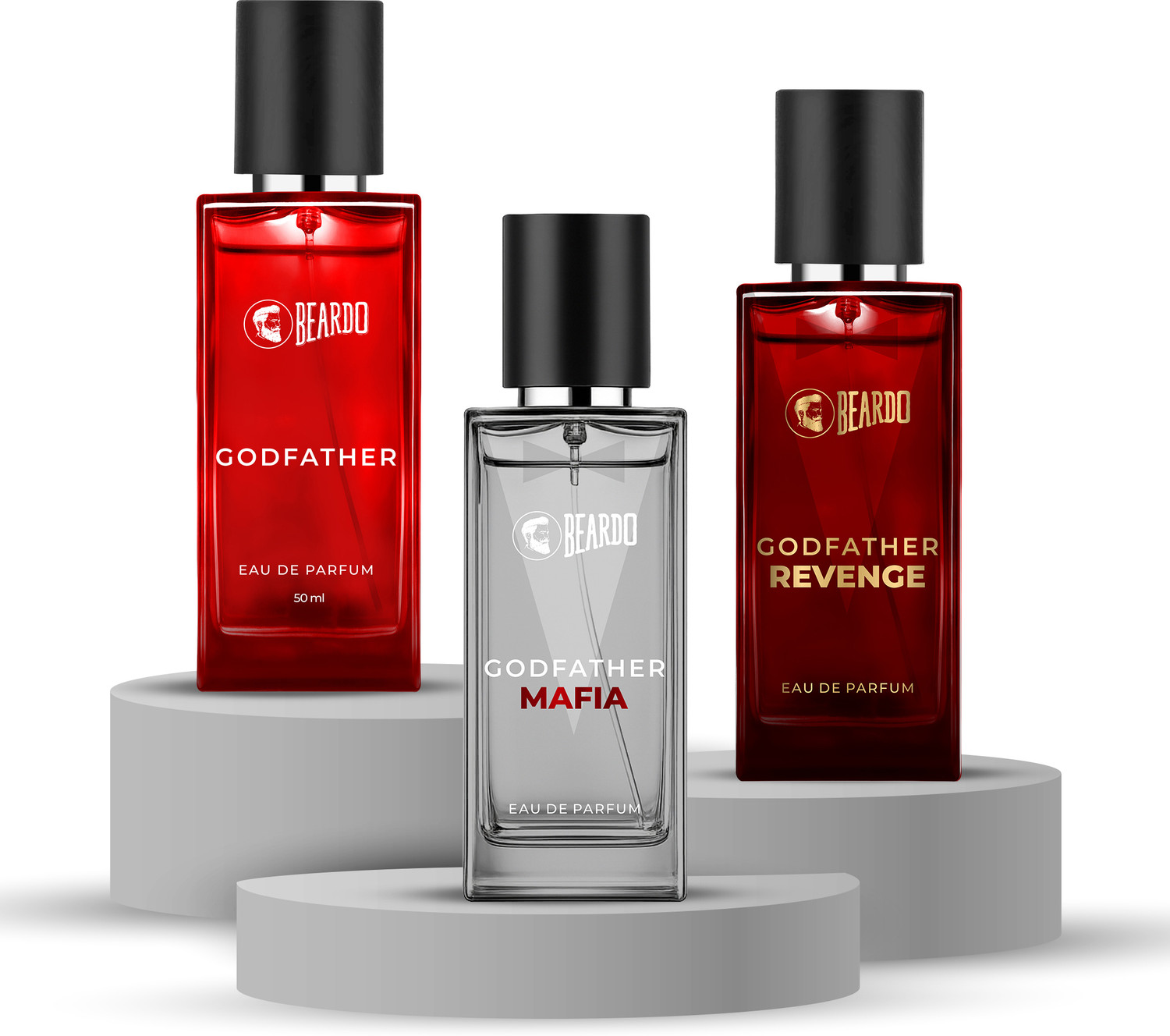 BEARDO Godfather Series EDP Perfume Pack of 3 · 50 ml (150 ml total) - Image 6