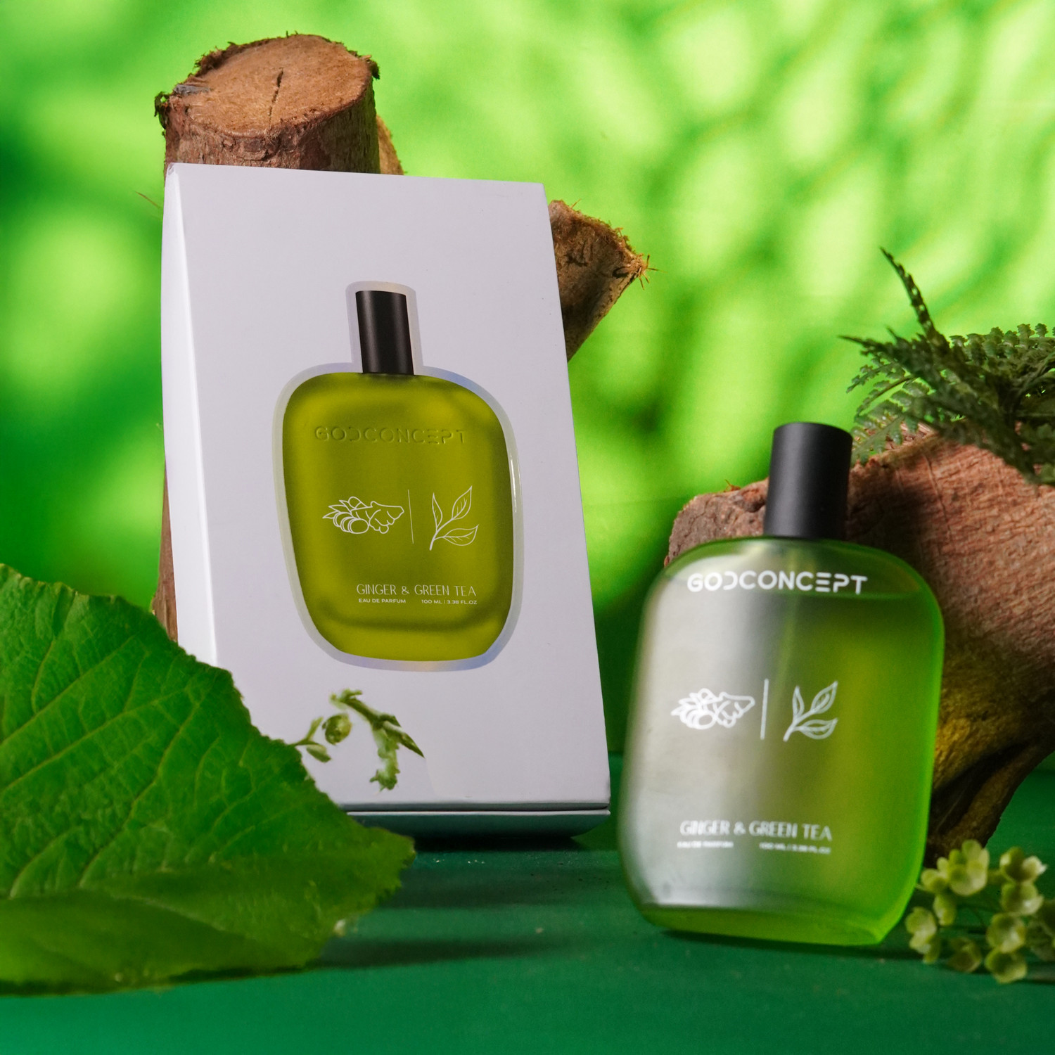 GodConcept Ginger&GreenTea Perfume 100 ml - Image 1