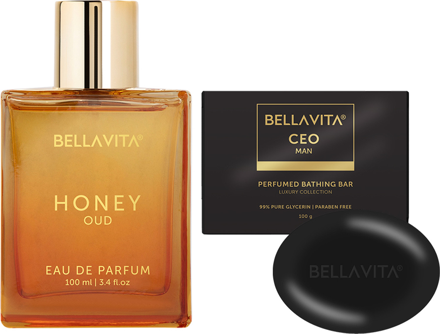 BELLAVITA CEO Man Bath Soap + Honey Oud Eau De Parfum 100 ml - Image 6