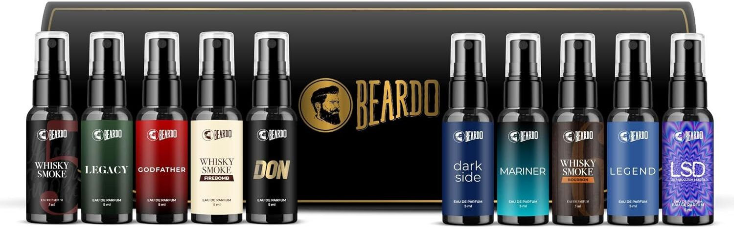 BEARDO Perfume Trial Kit 50 ml Pack of 10 · 5 ml (50 ml total) - Image 6