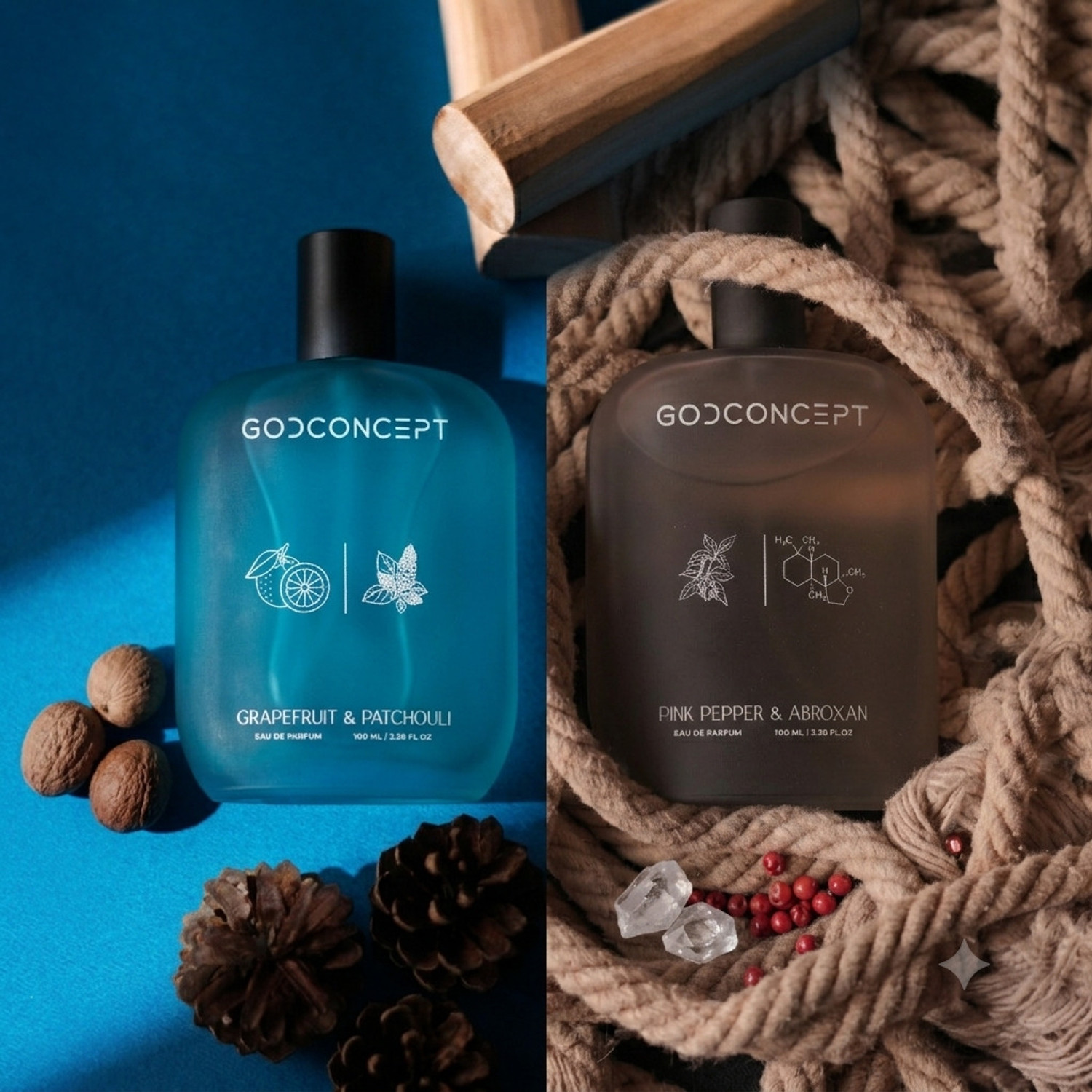 GodConcept Grapefruit & Patchouli Eau de Parfum 200ml - Image 6