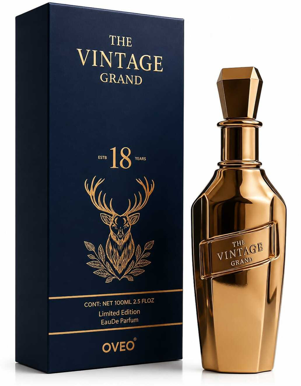 oveo The Vintage Grand Blue Eau de Parfum 100 ml - Image 1