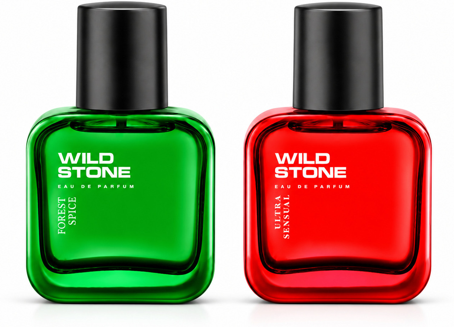 Image of Wild Stone Forest Spice Perfume - 100 ml each , Pack of 3 Eau de Parfum - 300 ml (For Men)