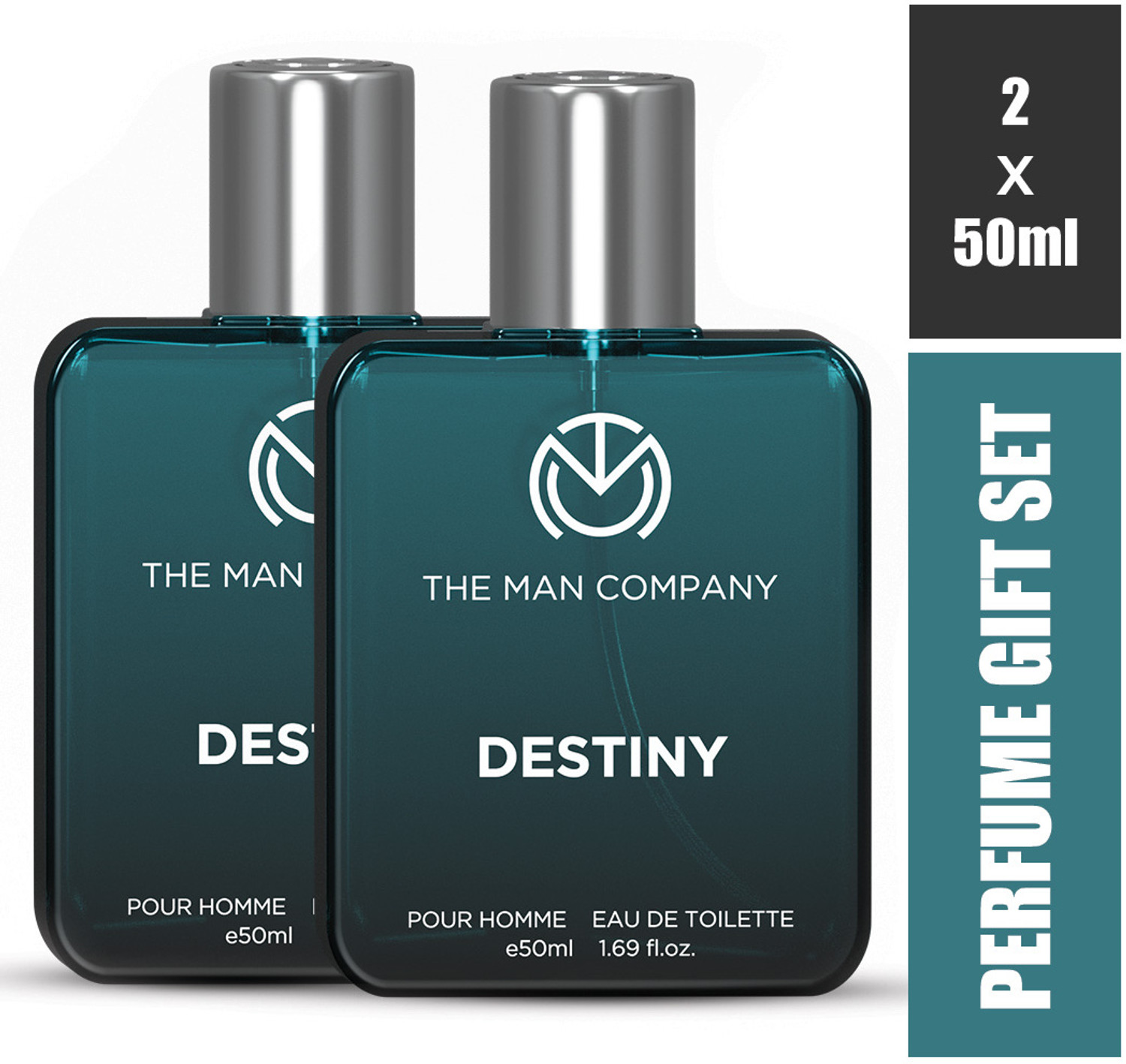 Buy The Man Company Destiny EDP Pack of 2 · 50 ml (100 ml total) - Image 1