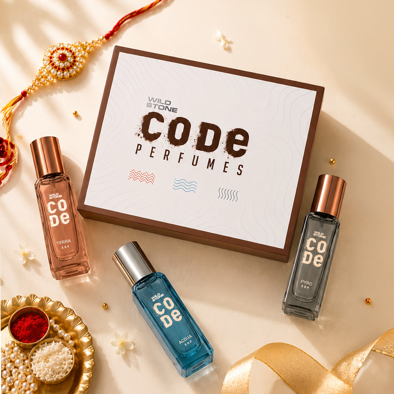 Wild Stone CODE Luxury Perfume Gift Set 20ml x 3 - Image 5