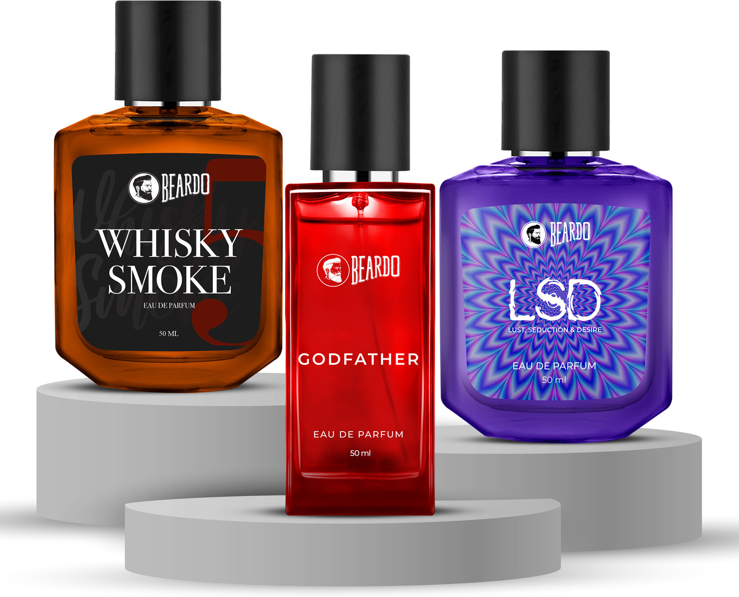 BEARDO Godfather Whisky Smoke & LSD Perfume 150 ml - Image 1