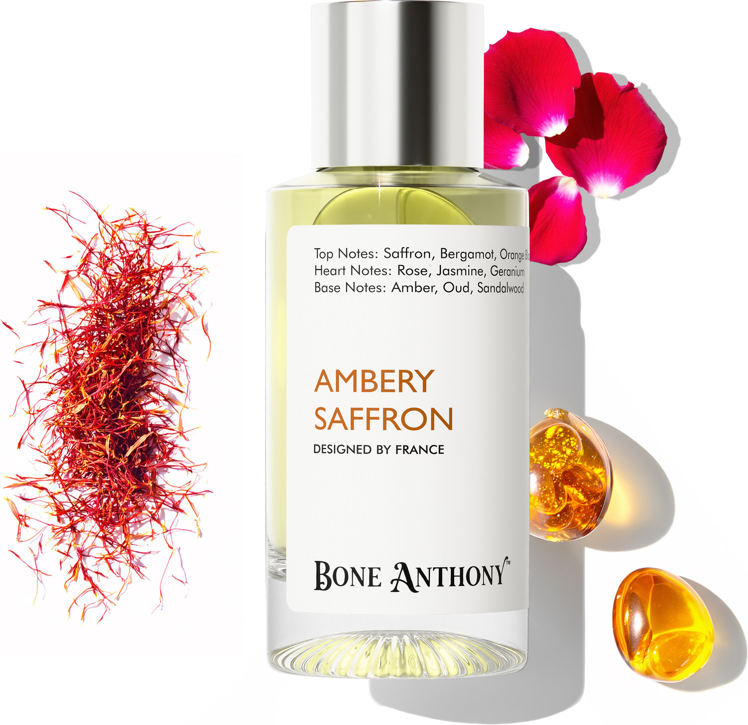 Image of Bone Anthony White London Perfume | Luxury Fragrance | Rich Floral & Long Lasting Aroma Eau de Parfum - 50 ml (For Men & Women)