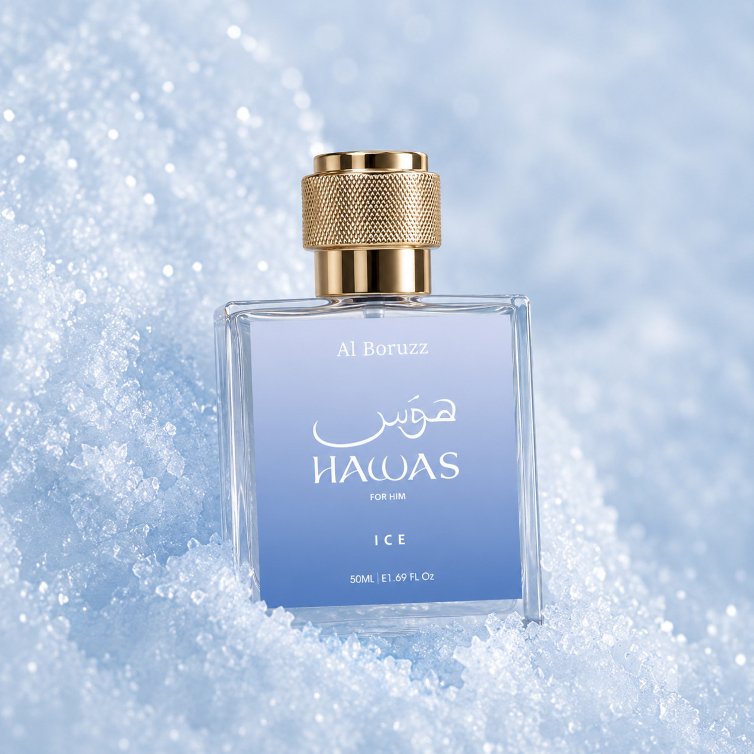 Buy AL BORUZZ Hawasis Ice Sea Breeze 0.8 Eau de Parfum 50 ml - Image 1