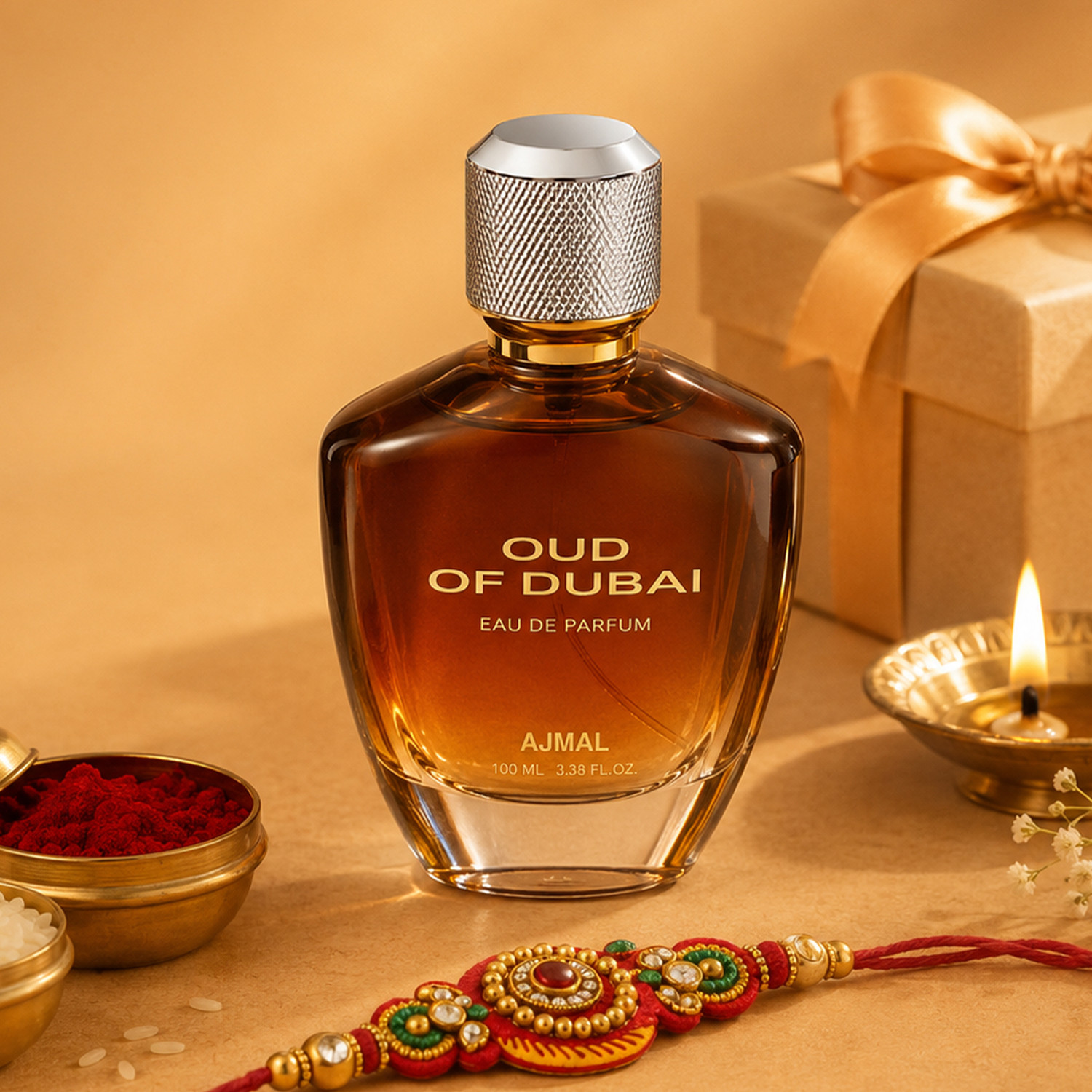 Image of Ajmal Qasida Dahabia Unisex Perfume Long-lasting Elegant Perfume for men & women Eau de Parfum - 60 ml (For Men & Women)