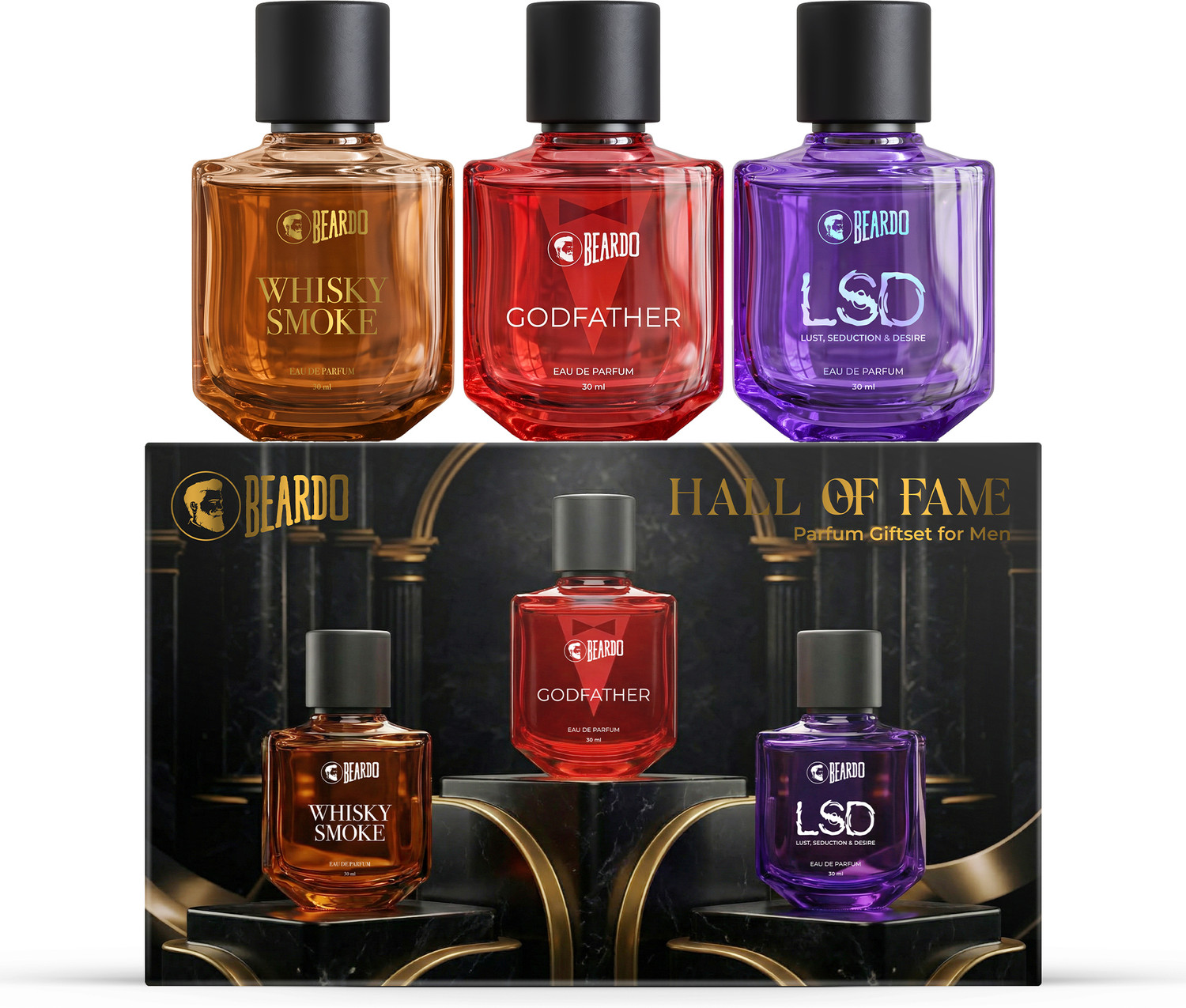 BEARDO Hall Of Fame Perfume Giftset 90 ml - Image 1