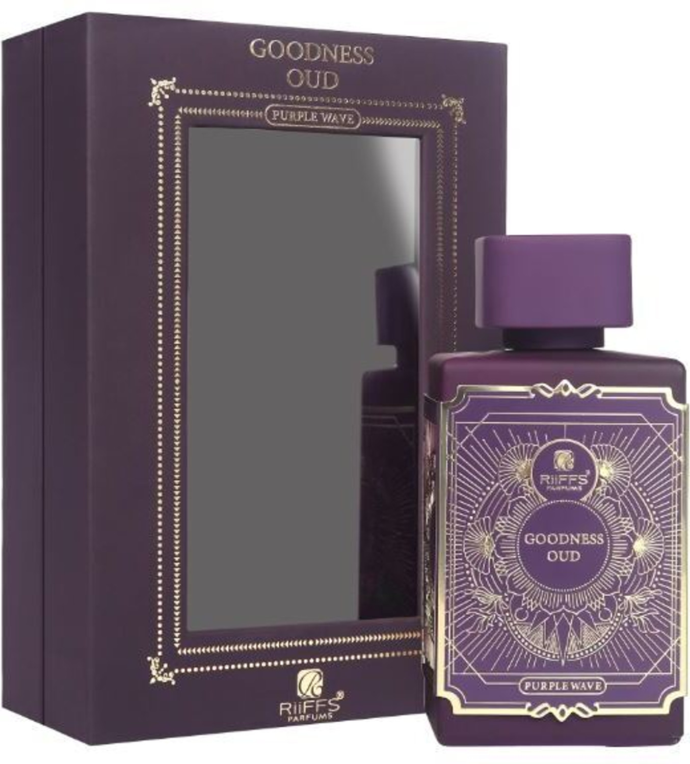 Image of RiiFFS Goodness Oud Purple Wave AQD Eau de Parfum - 100 ml (For Men & Women)