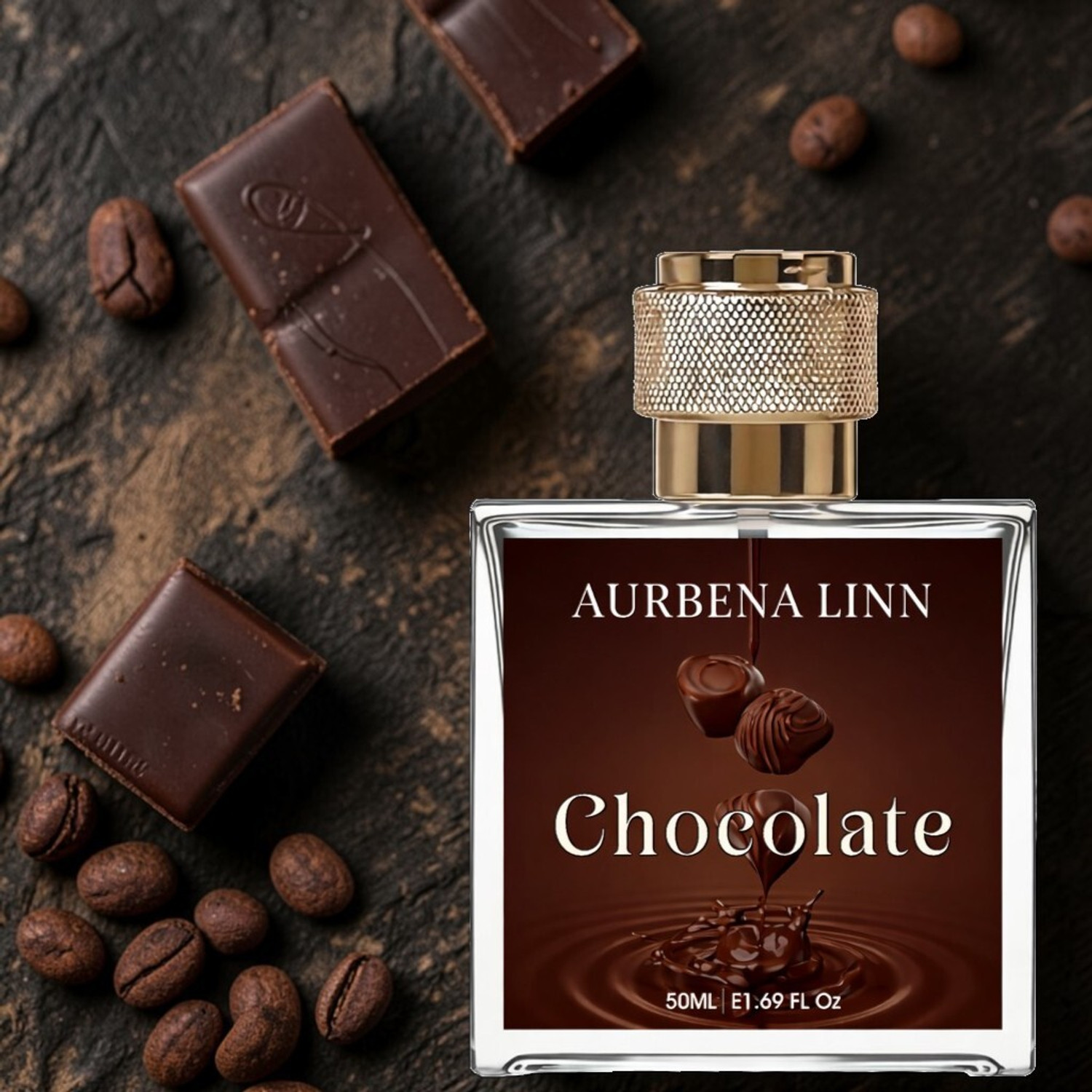 Buy Aurbena Linn Chocolate Fresh And Floral Long-Lasting Fragrance0.20 Eau de Parfum - 50 ml Online In India - Image 1