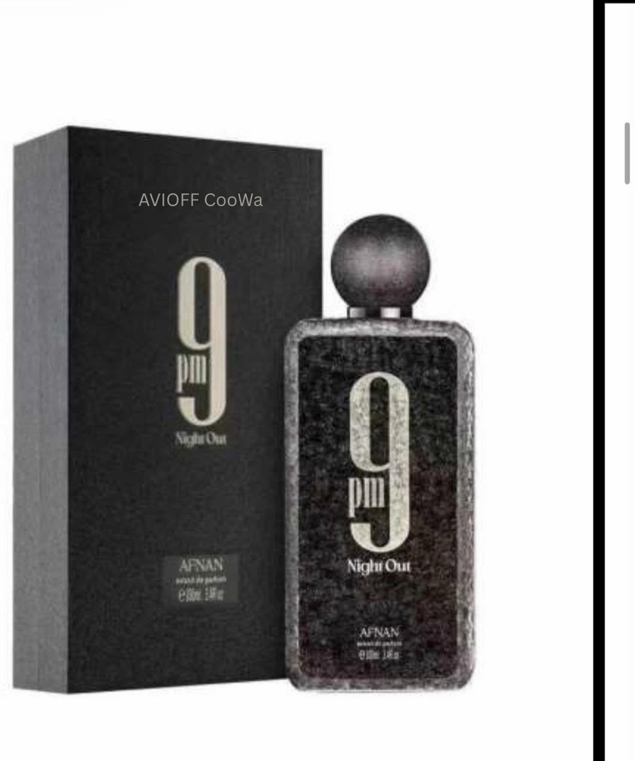 Buy AVIOFF CooWa 9pm Night Out Afnan 112548 Eau De Parfum 100 ml - Image 1