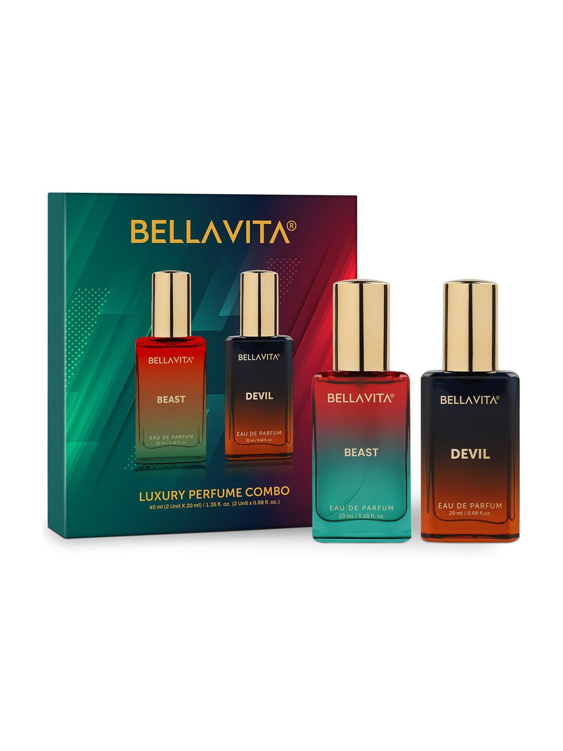 BELLAVITA BEAST & DEVIL FEVER Perfume Pack of 2 · 20 ml (40 ml total) - Image 6