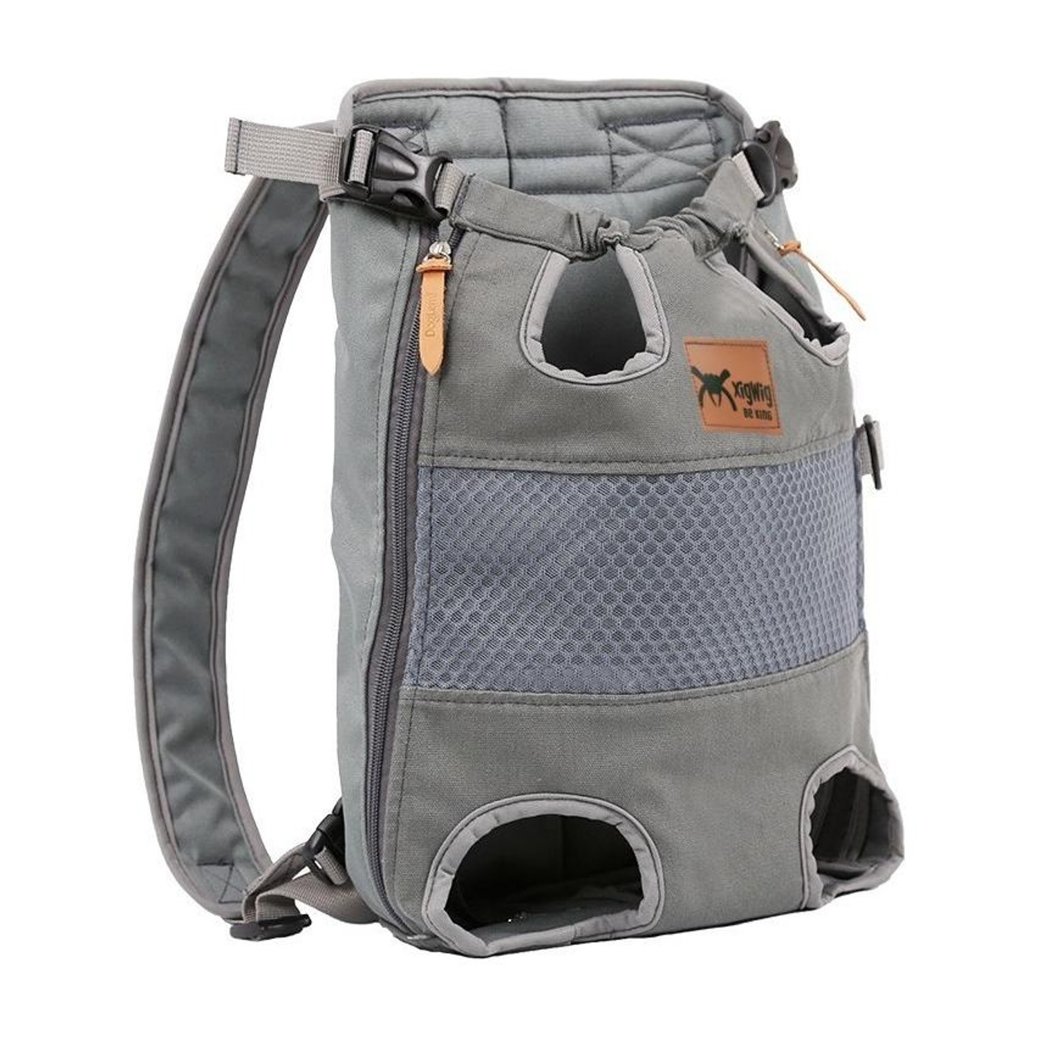 Image of Xigwig Large Grey Backpack Pet Carrier (Suitable For Dog)