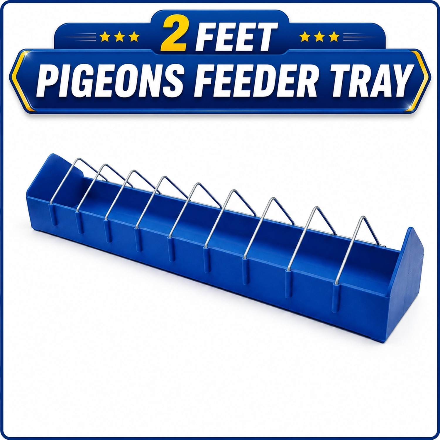 Indian Petsworld 2 Feet Pigeon Feeder Tray - Image 6