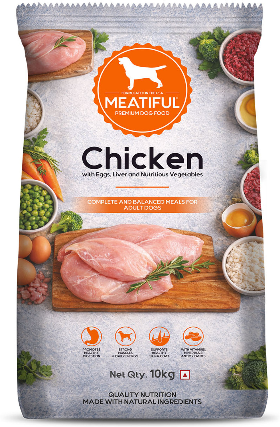 Image of Drools Roast Strips Chicken Dog Treat (70 g) Chicken 0.7 kg Dry Adult, Senior Dog Food