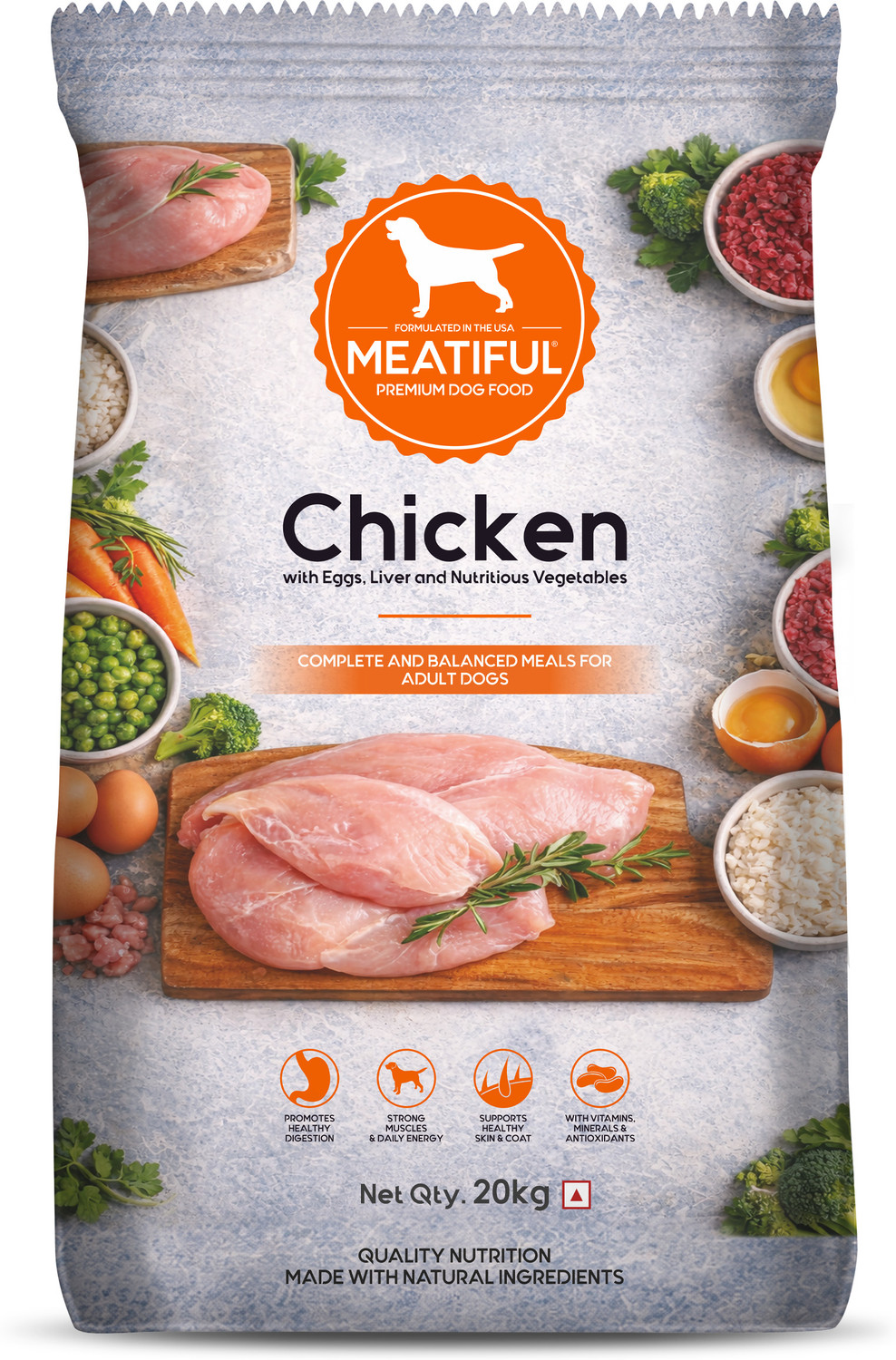 Image of Drools Roast Strips Chicken Dog Treat (70 g) Chicken 0.7 kg Dry Adult, Senior Dog Food
