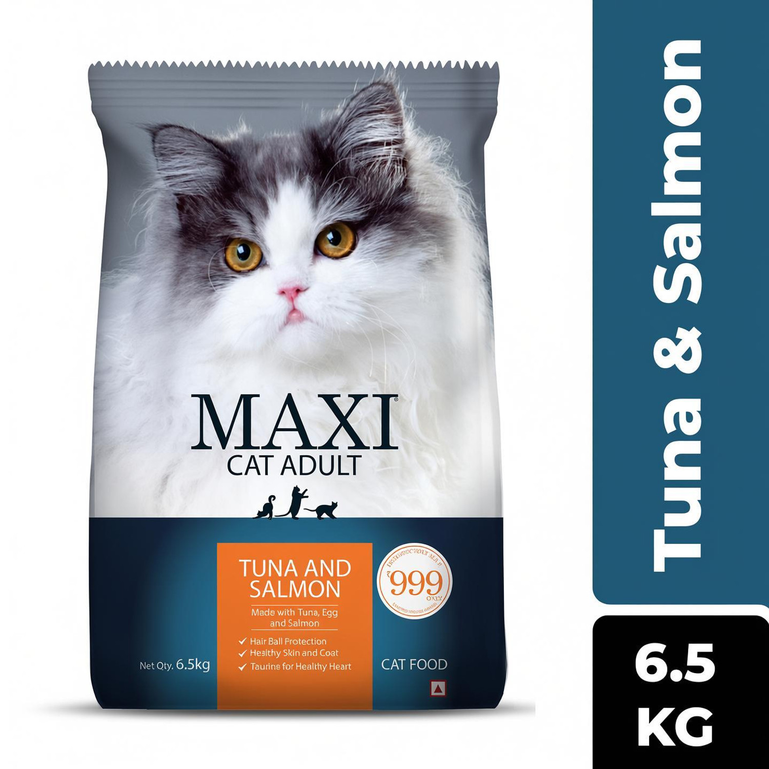 Maxi Tuna and Salmon 6.5 kg Dry Adult Cat Food - Image 1