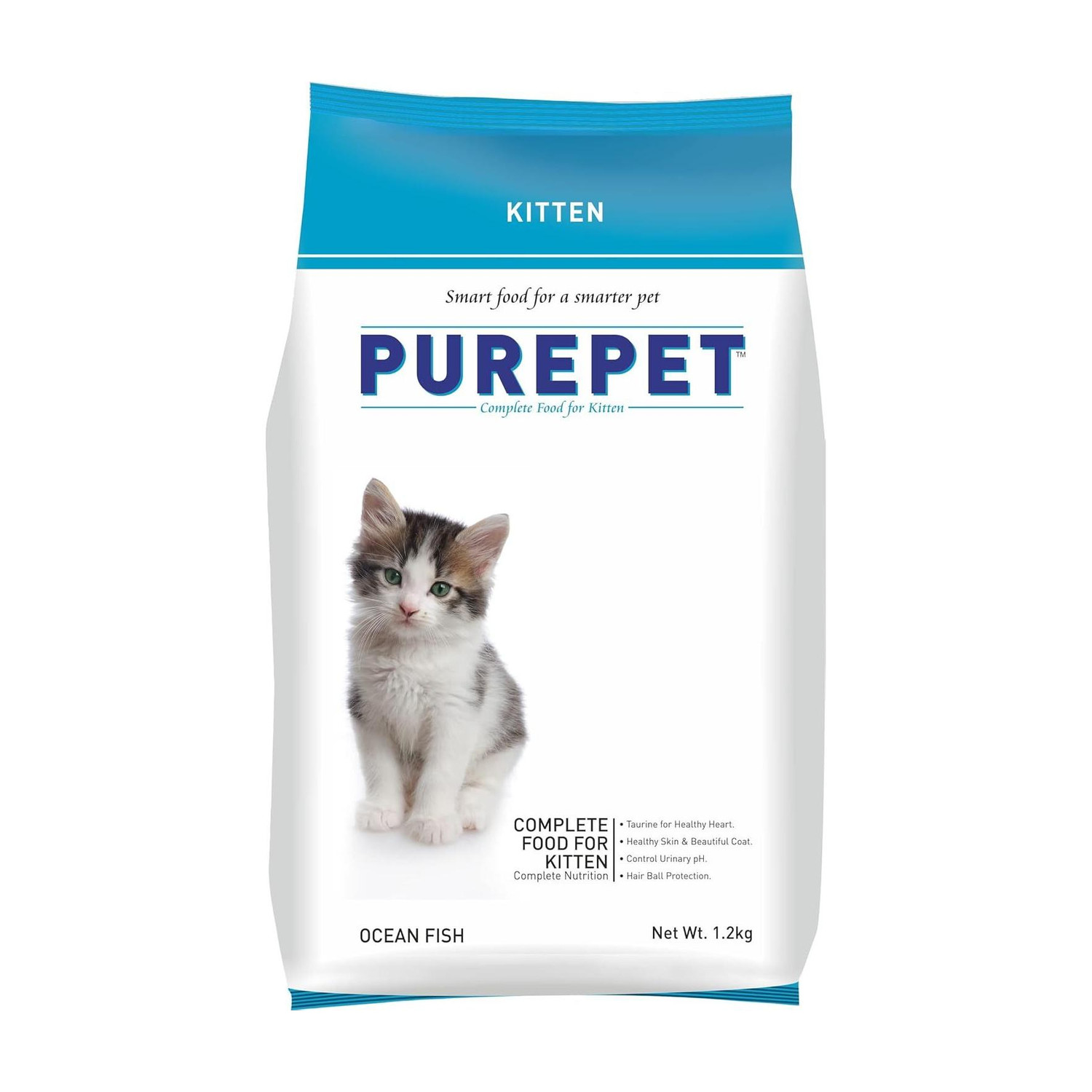 Purepet Kitten Ocean Fish 1.2 kg Dry Food - Image 6