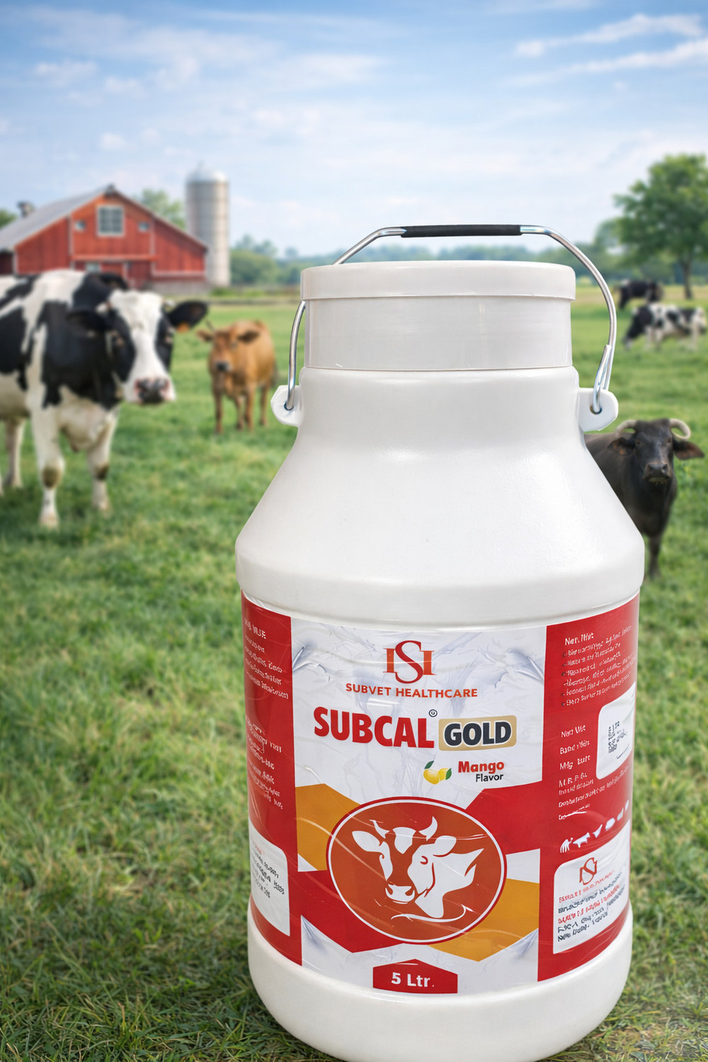 Image of SUBCAL GOLD CALCIUM SUBCAL GOLD 01 Pet Health Supplements (5 L)