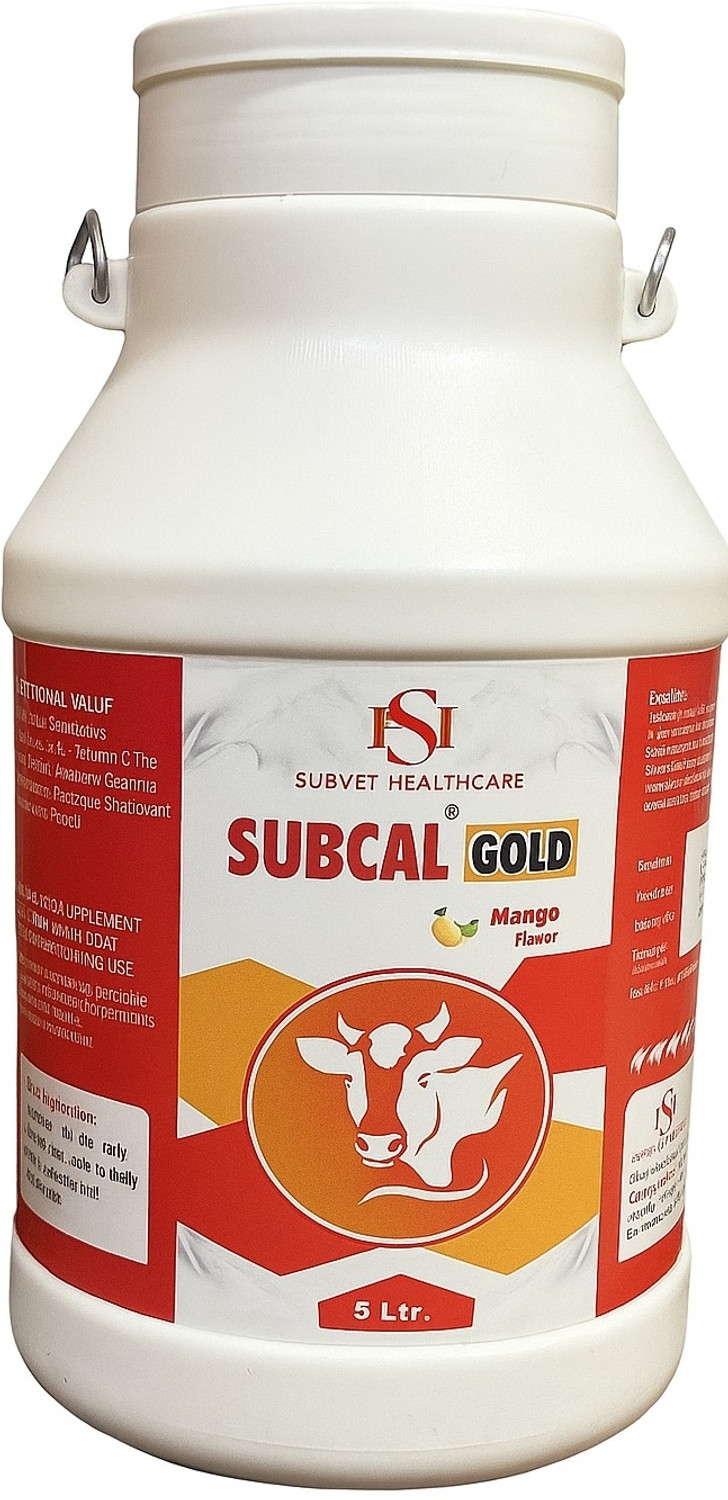Image of SUBCAL GOLD CALCIUM SUBCAL GOLD 01 Pet Health Supplements (5 L)