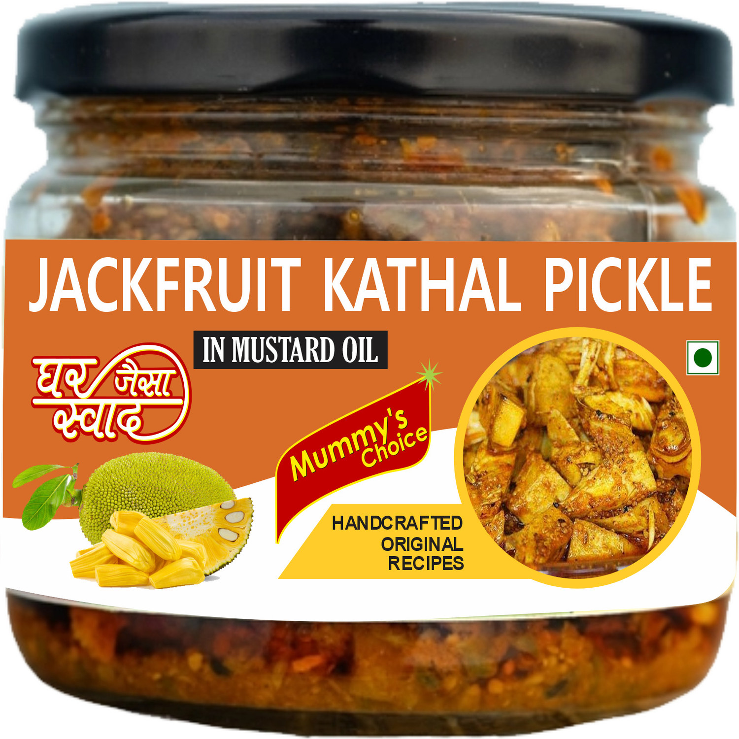 Image of FarmDidi Avakaya Mango Pickle (325g)| Homemade Spicy Andhra-Style |Made in Groundnut Oil Mango Pickle (325 g)