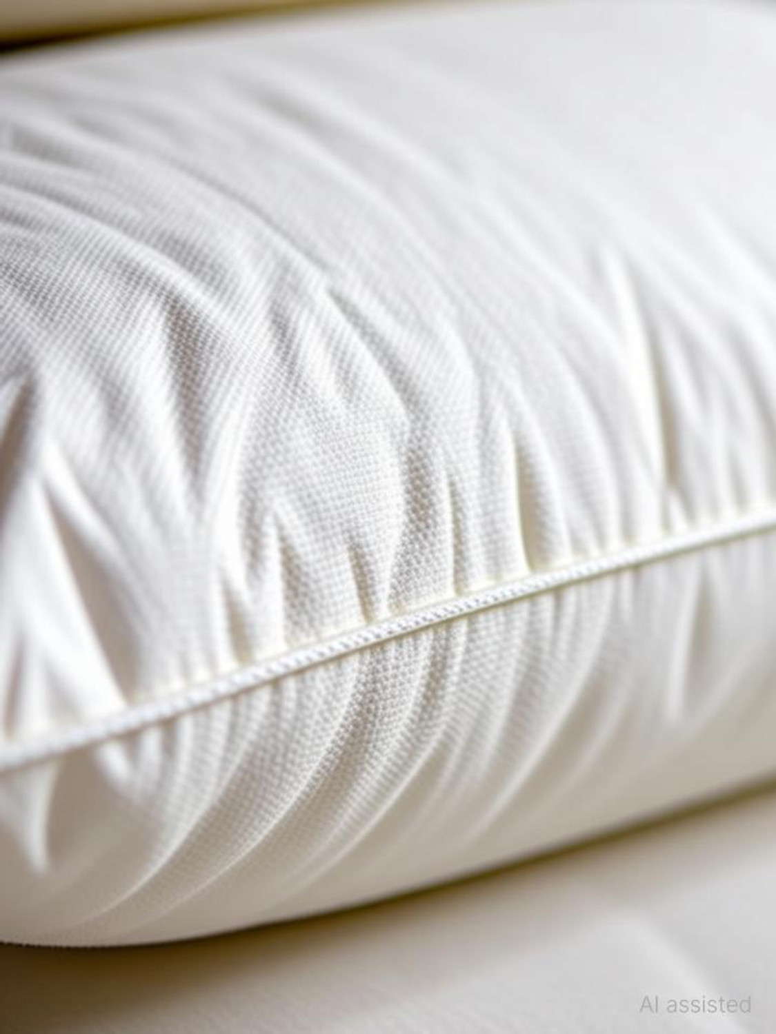 Image of Microfibre Sleeping Pillow Pack of 5 Abstract STOMIA (White)