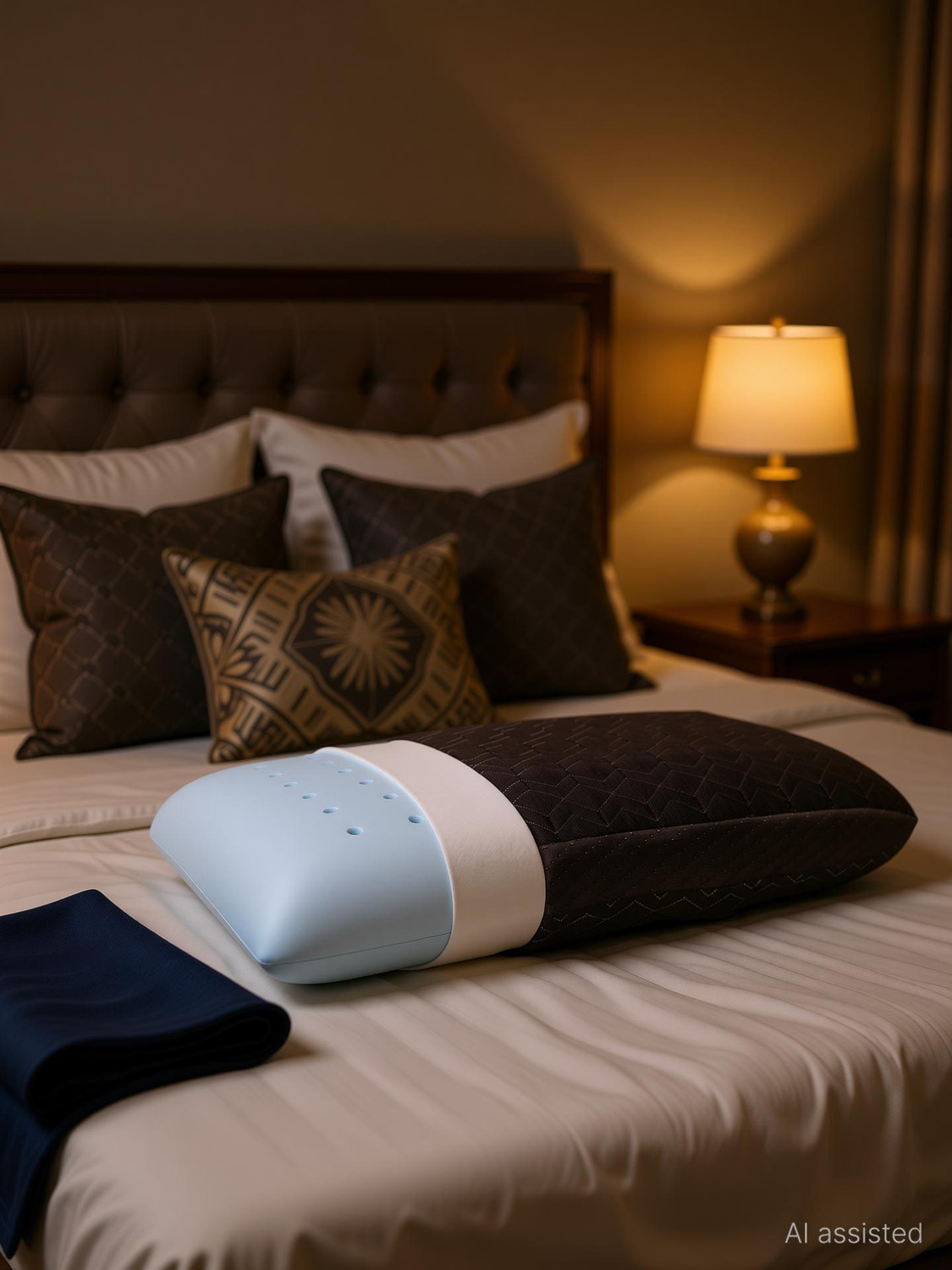 LA VERNE Memory Foam Sleeping Pillow - Image 1