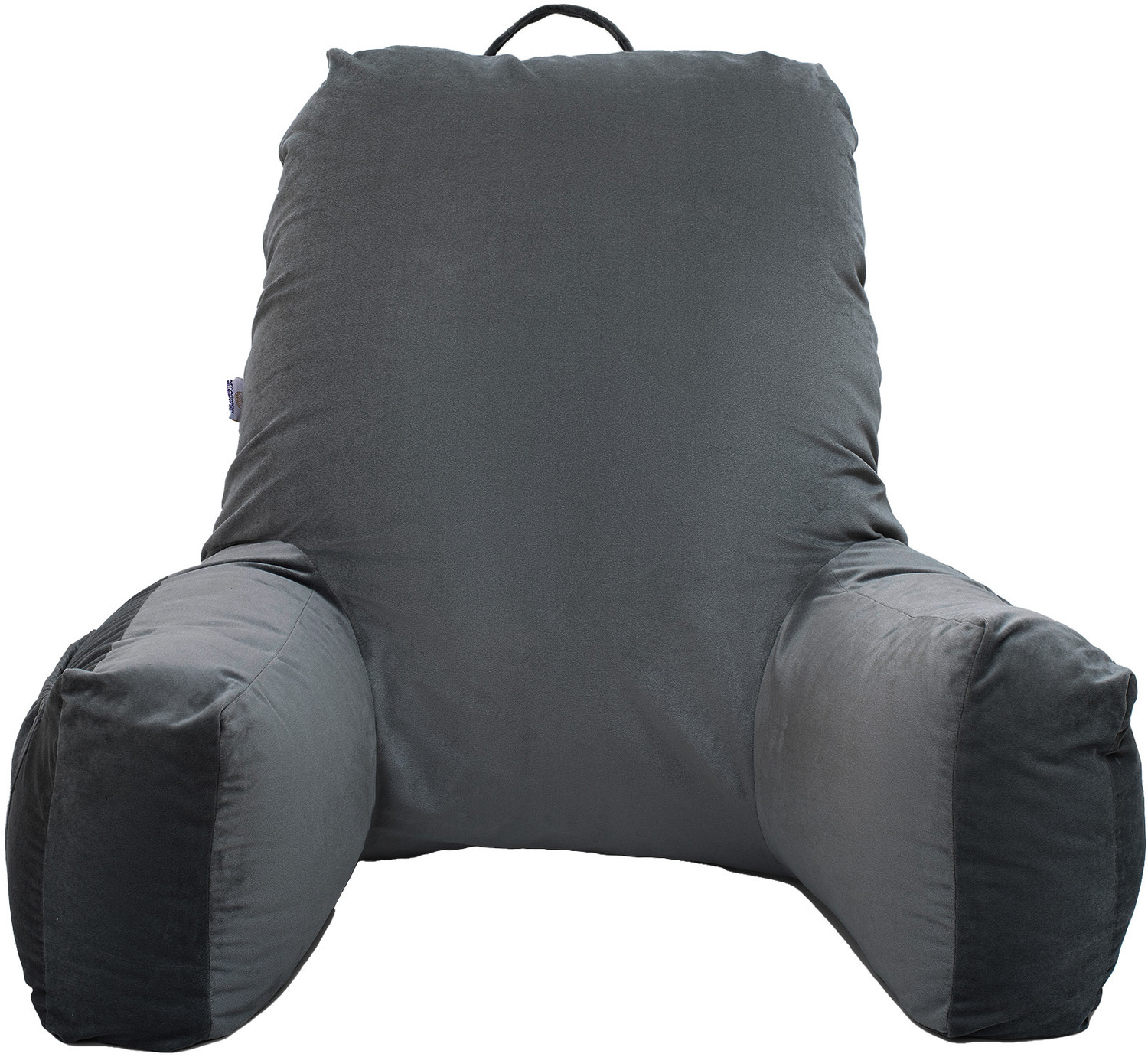 Image of MY ARMOR Microfibre Pregnancy Pillow Pack of 1 Solid Maternity Wedge Pillow Adjustable Back & Belly Support (Navy Blue)