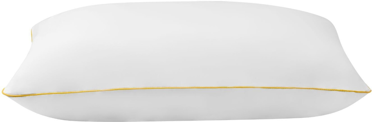 Image of Sleepwell Microfibre Sleeping Pillow Pack of 1 Solid (White)