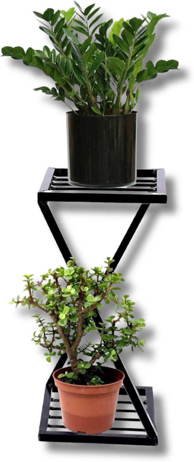 Image of Neonnest Black Stand Strong legs Perfect Stand For Planter indoor and Outdoor Plant Container Set (Metal)