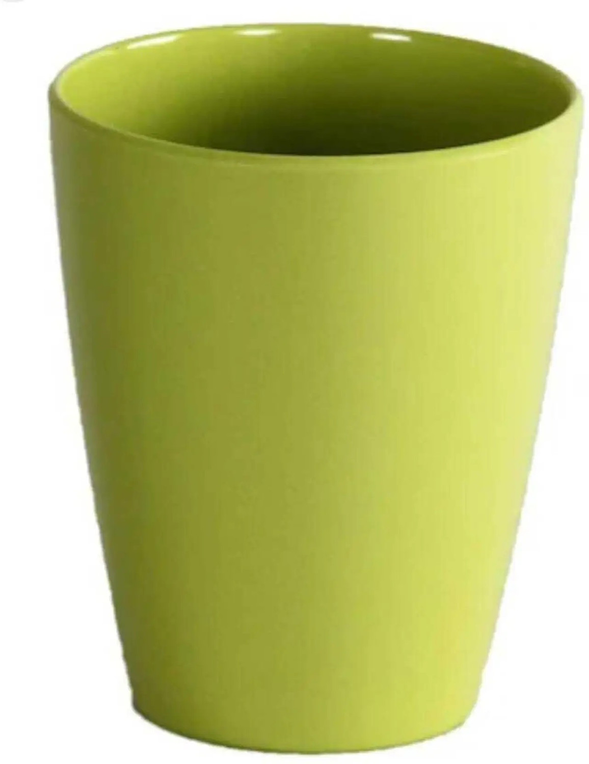 Image of UBBISKART HOUSEWARE Plastic Tower Pot 14 inch Green Flower Pots for Home Office Garden Balcony Plant Container Set (Pack of 2, Plastic)