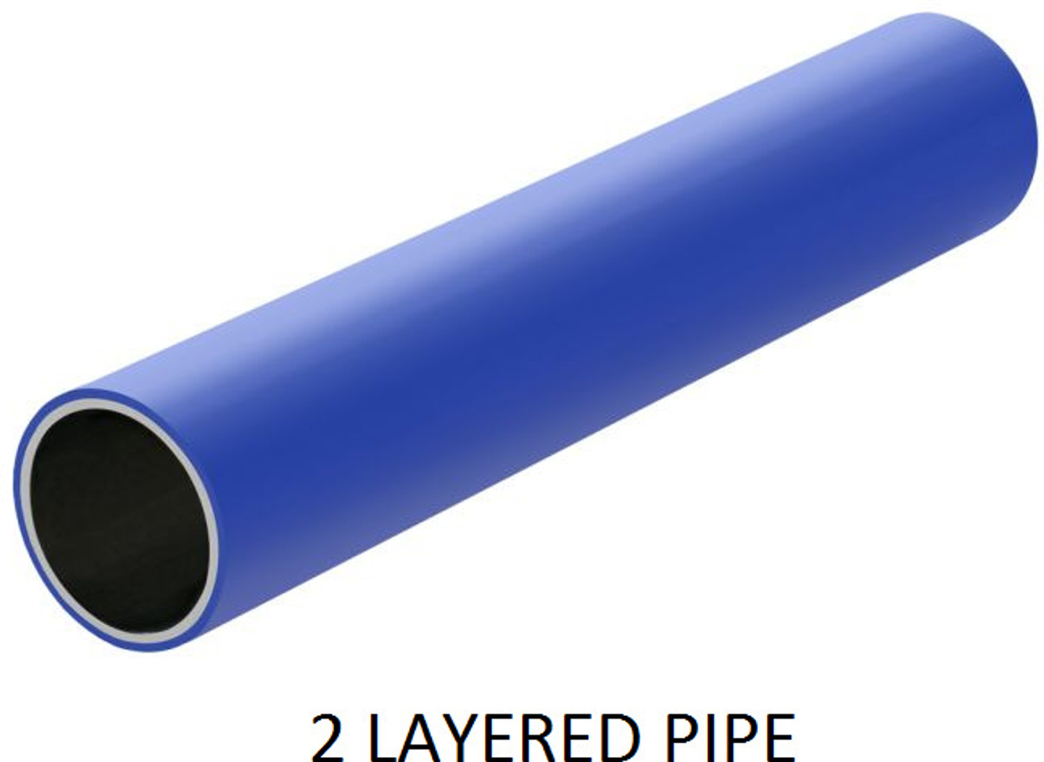 Image of RAMANAR 1 inch blue 32 mm 2 layered durable long lasting garden pipe with 2 clips and tap adapter Hose Pipe (30 m)