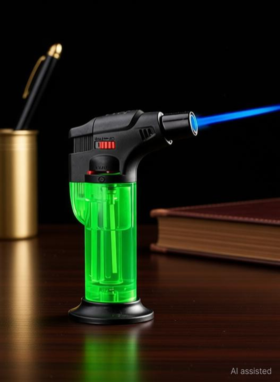 Gabbar Flame Butane Gas Jet Cigarette Torch Lighter - Image 6