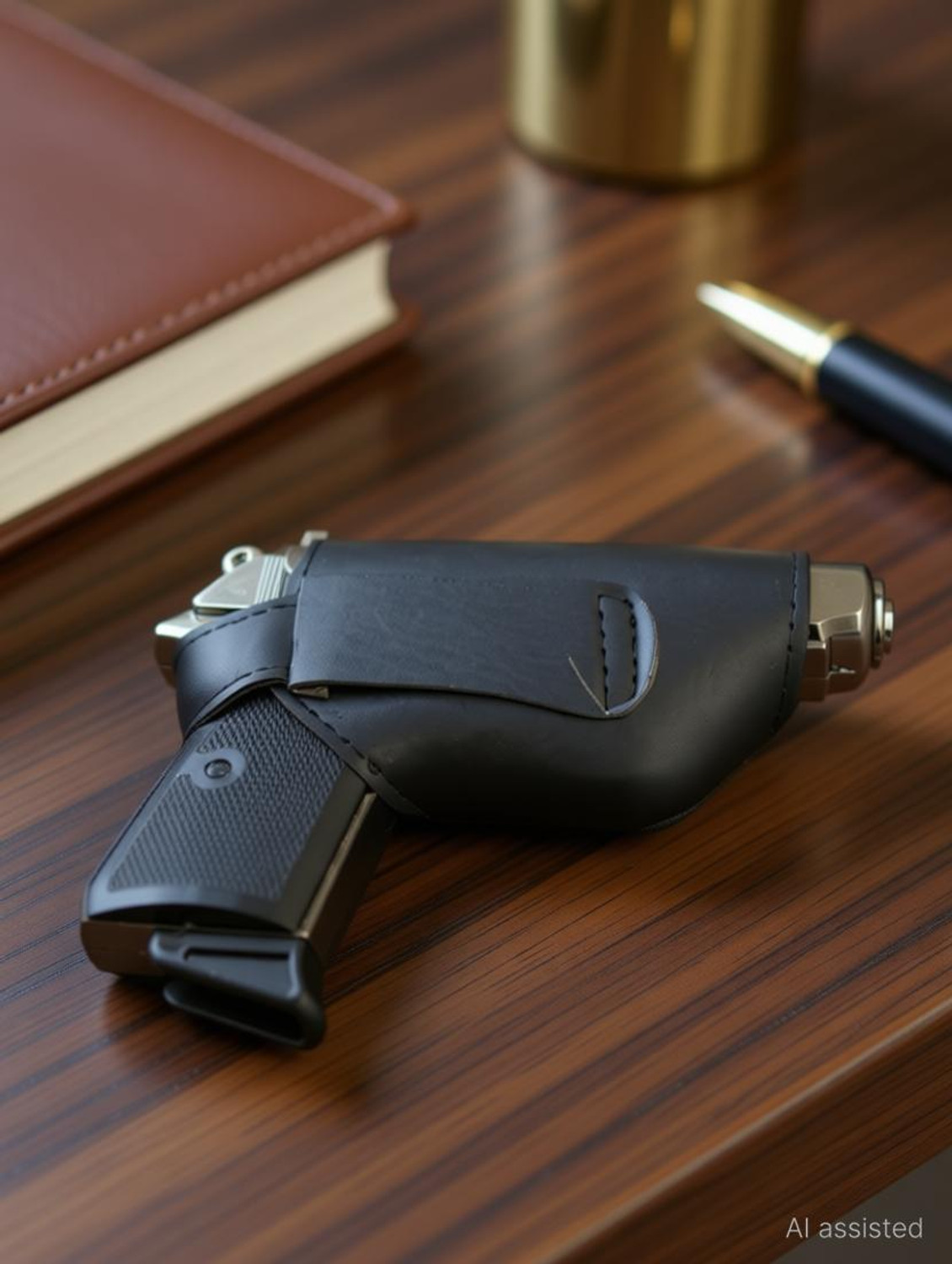 Daylfonos Mini Basic Pocket Lighter (Black) - Image 1