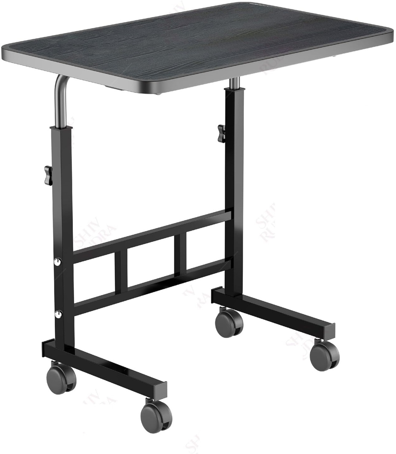 Image of MRC Executive Chairs MRC Metal Folding Study Chair With Desk For Home,Office Work Fabric Study Folding Chair (Black, Pre-assembled)