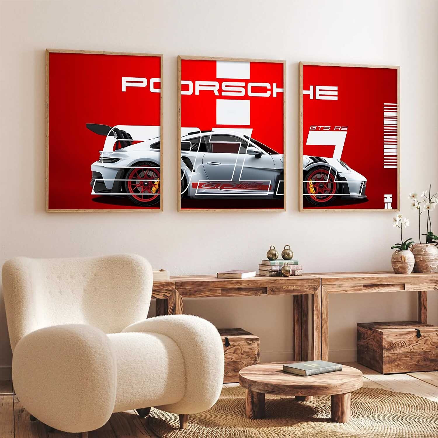 Hothouse Porsche 911GT3 RS Framed Poster - Image 1