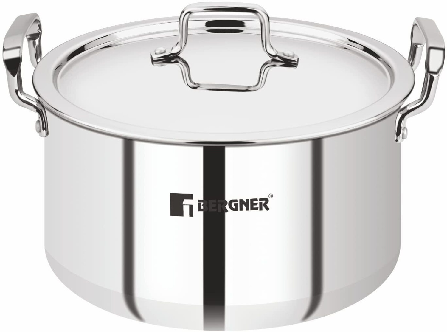 Image of Bergner Tripro Induction Bottom Cookware Set (Triply, 5 - Piece)