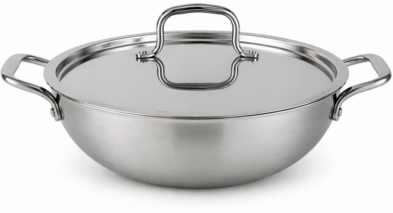 Image of CARNIVAL Aluminium Handi /Biryani Pot /Pot Pan With Stainless Steel Lid Handi 4 L with Lid (Aluminium, Induction Bottom)