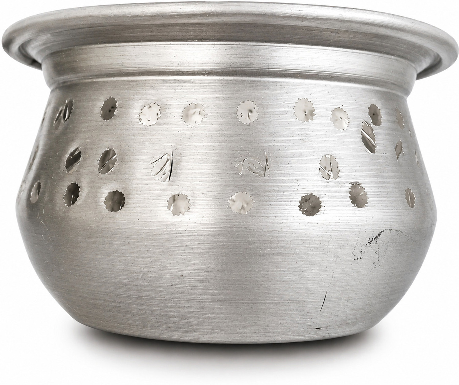 Image of CARNIVAL Aluminium Handi /Biryani Pot /Pot Pan With Stainless Steel Lid Handi 4 L with Lid (Aluminium, Induction Bottom)